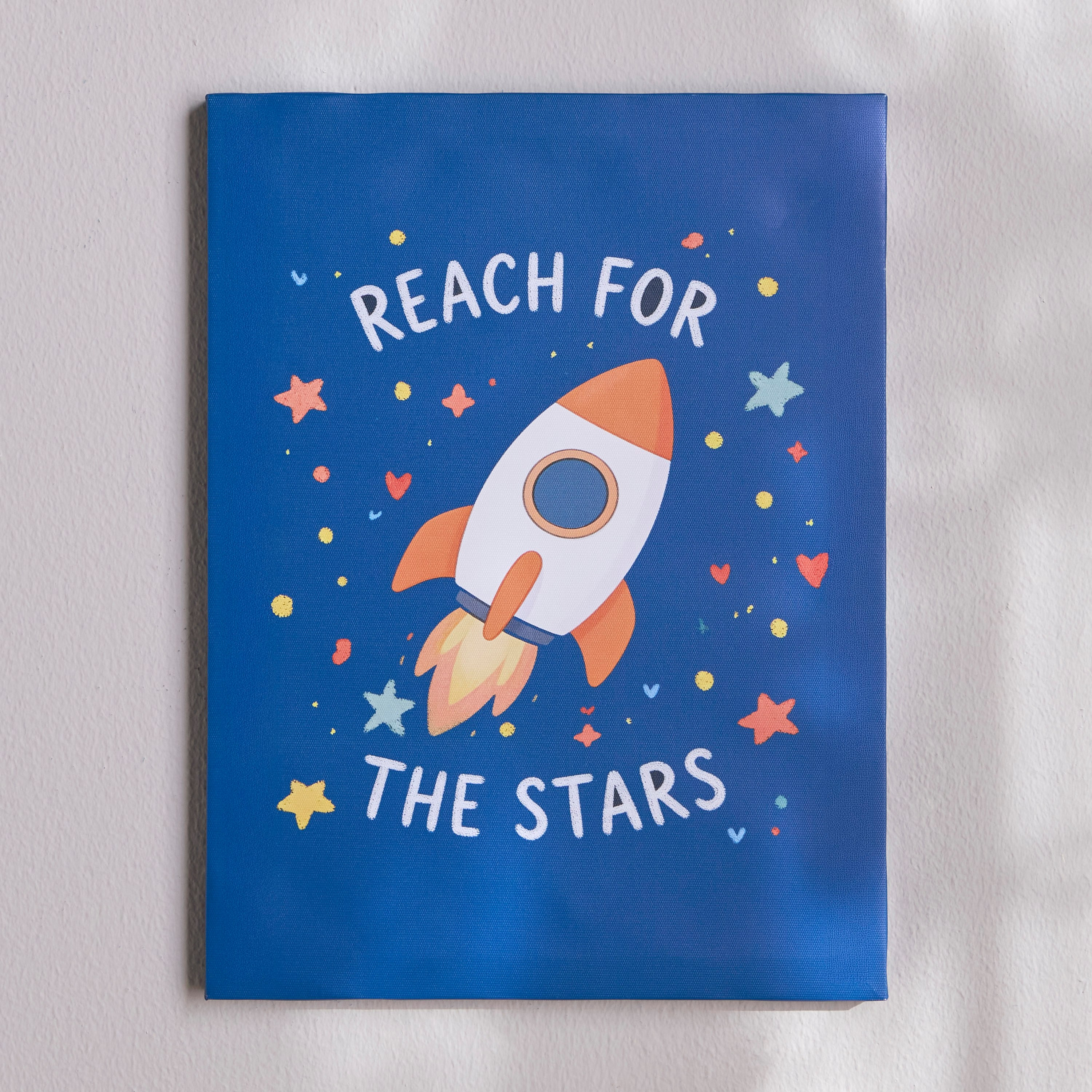 لوحة حائط كانفس - فيل - 30×40 سم-kids-decorandlighting-decor-wallart-image-1