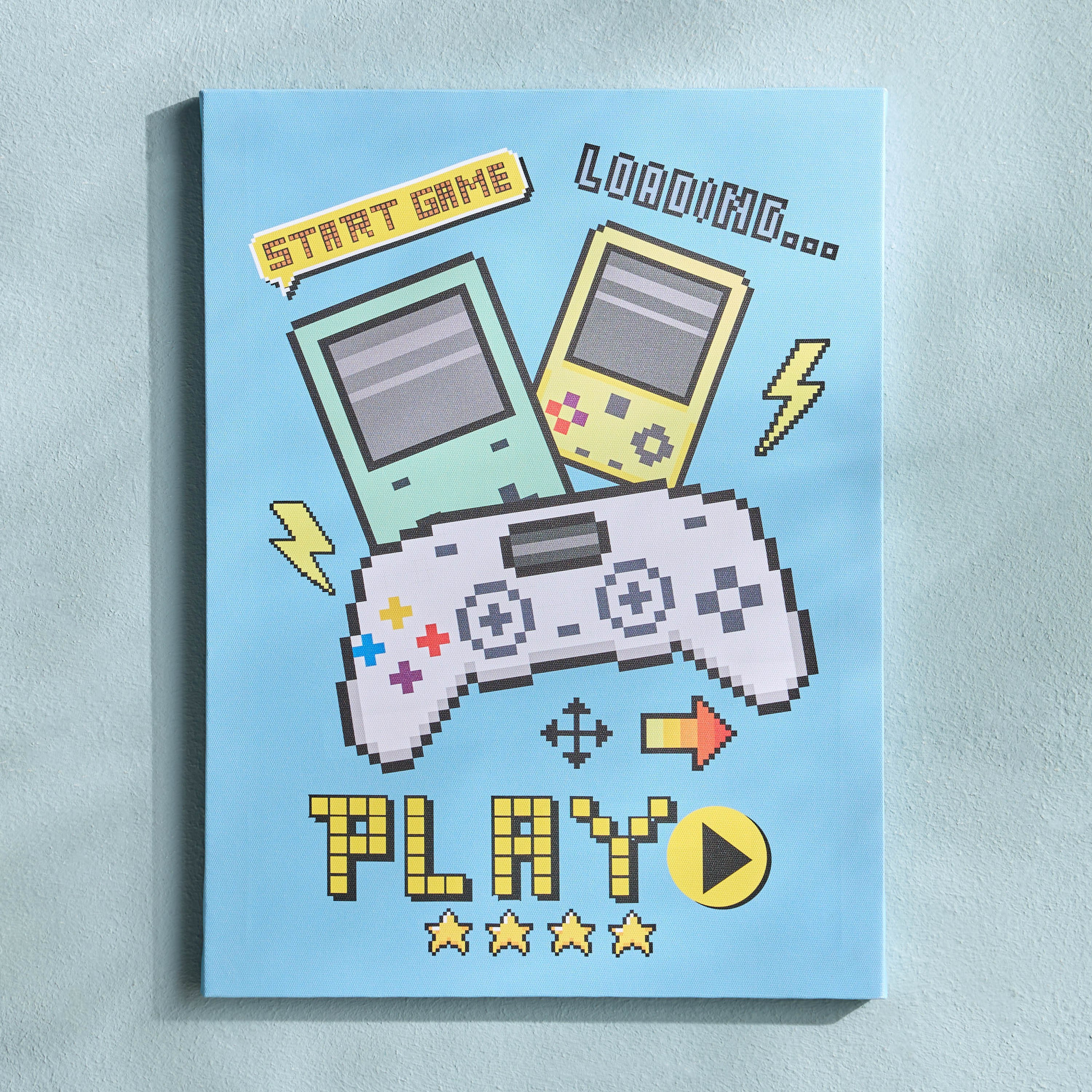 Arlo Play Unframed Canvas Wall Art - 30x40 cm
