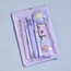 طقم أدوات مكتبية بنقشة الزهور 7 قطع-kids-schoolessentials-stationery-image-2
