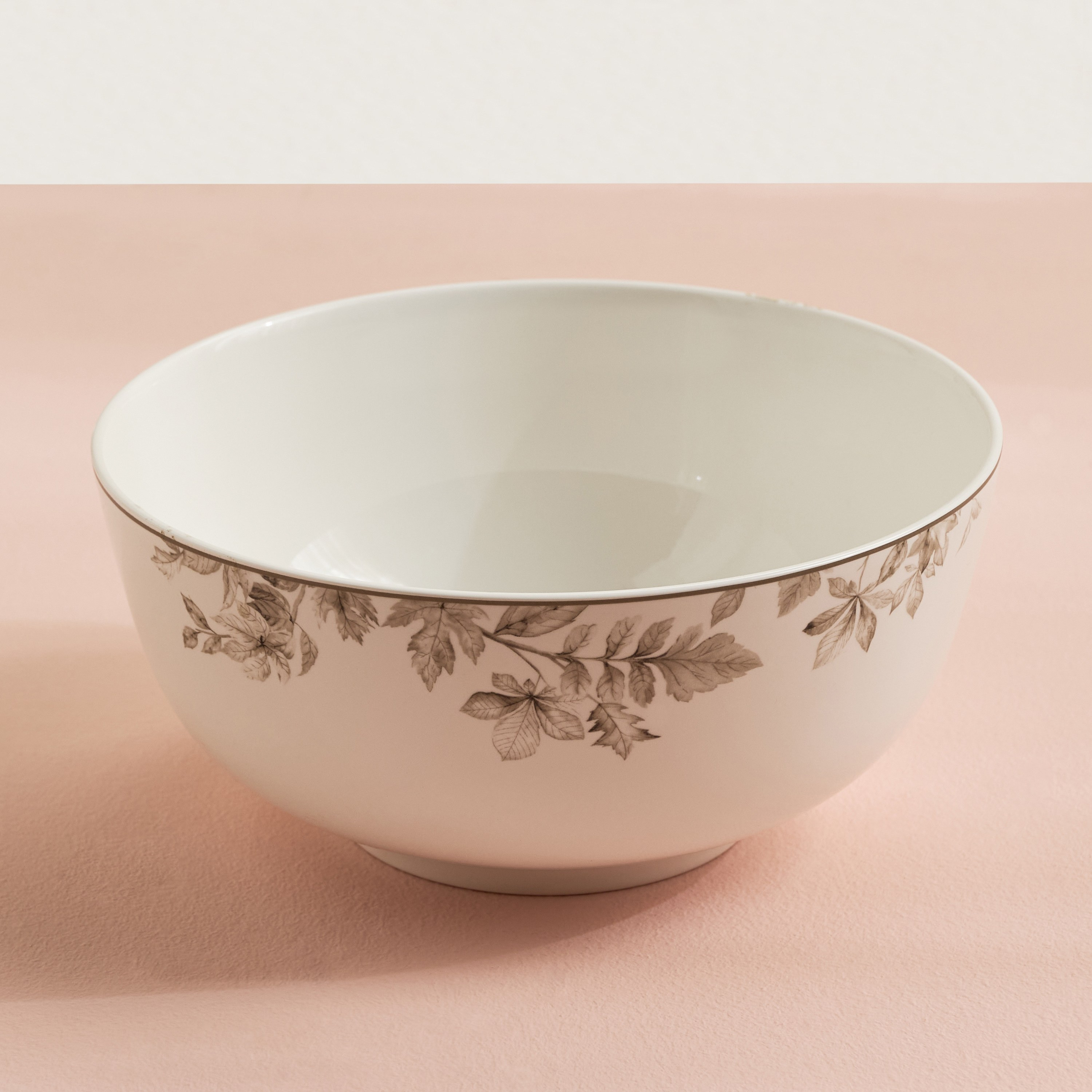 Marigold New Bone China Serving Bowl - 23 cm-household-dining-dinnerware-bowls-image-1