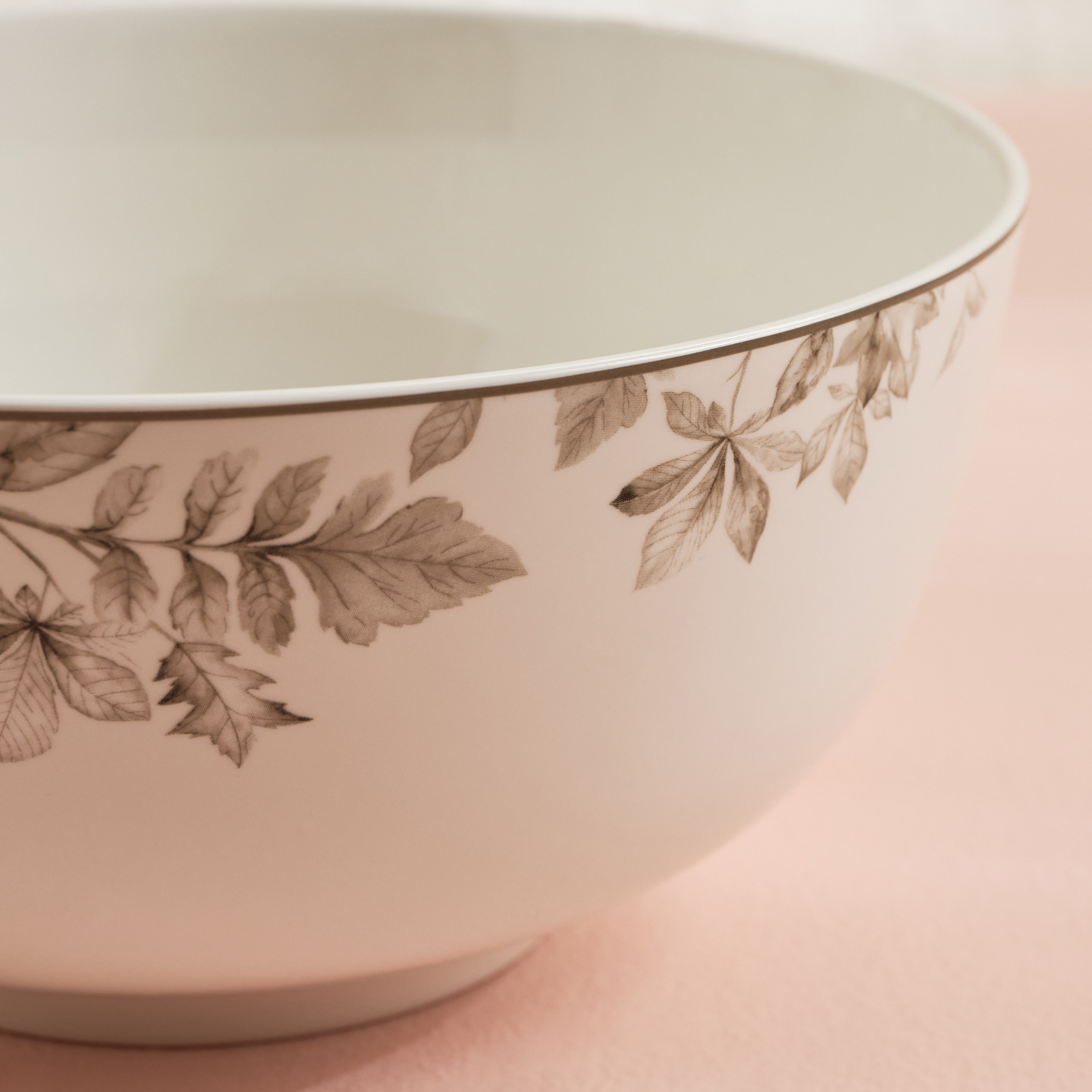 Marigold New Bone China Serving Bowl - 23 cm-household-dining-dinnerware-bowls-image-2