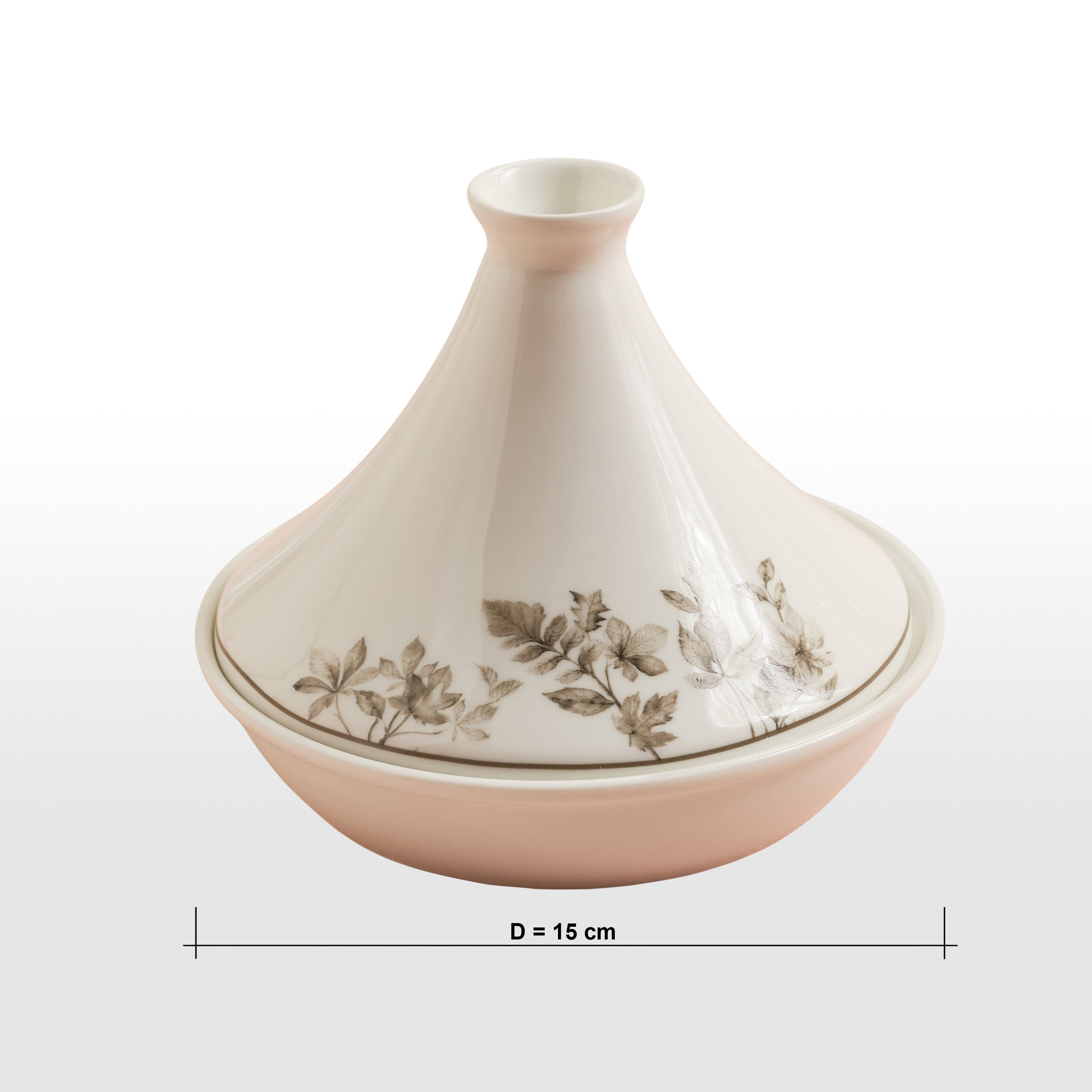 وعاء تمر خزفي صيني - ماريجولد - 15 سم-household-kitchen-foodstorage-canistersandjars-image-5