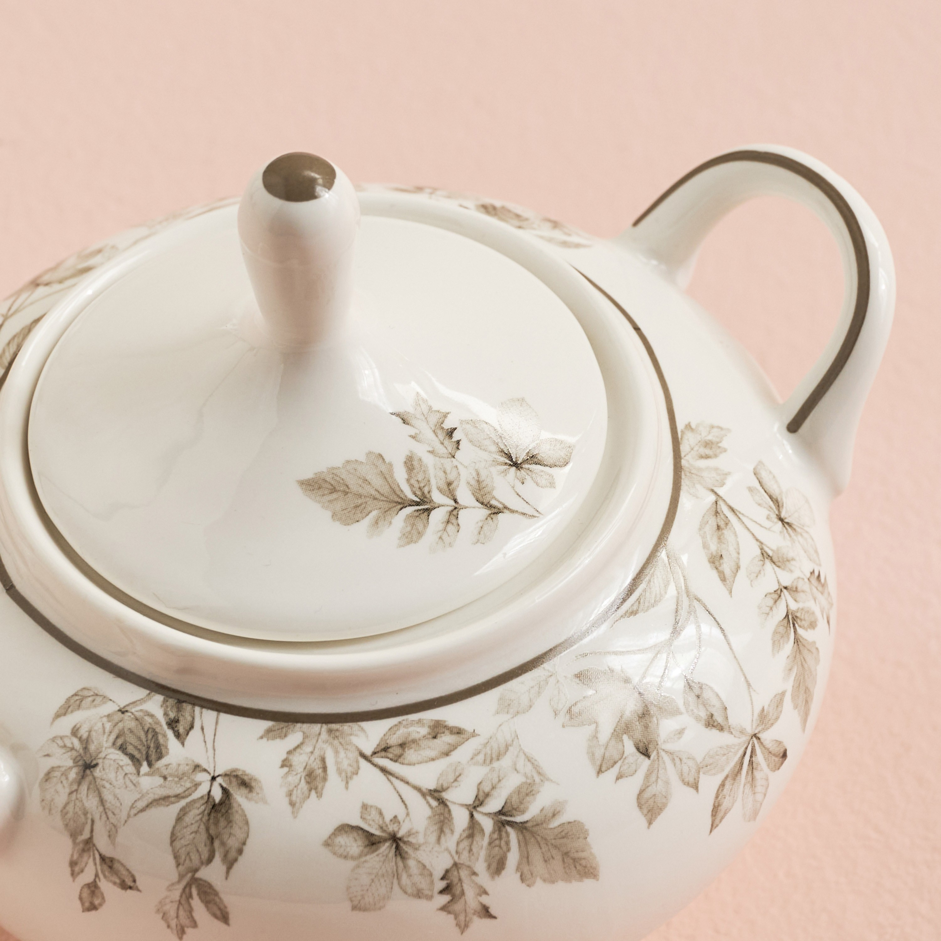 Marigold New Bone China Sugar Pot - 250 ml-household-dining-teaandcoffee-teaandcoffeeaccessories-image-4