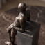 تمثال رجل واقف رحيل من الراتنج - نوماد - 28 سم-household-decor-decorativeobjectsandsculptures-image-3