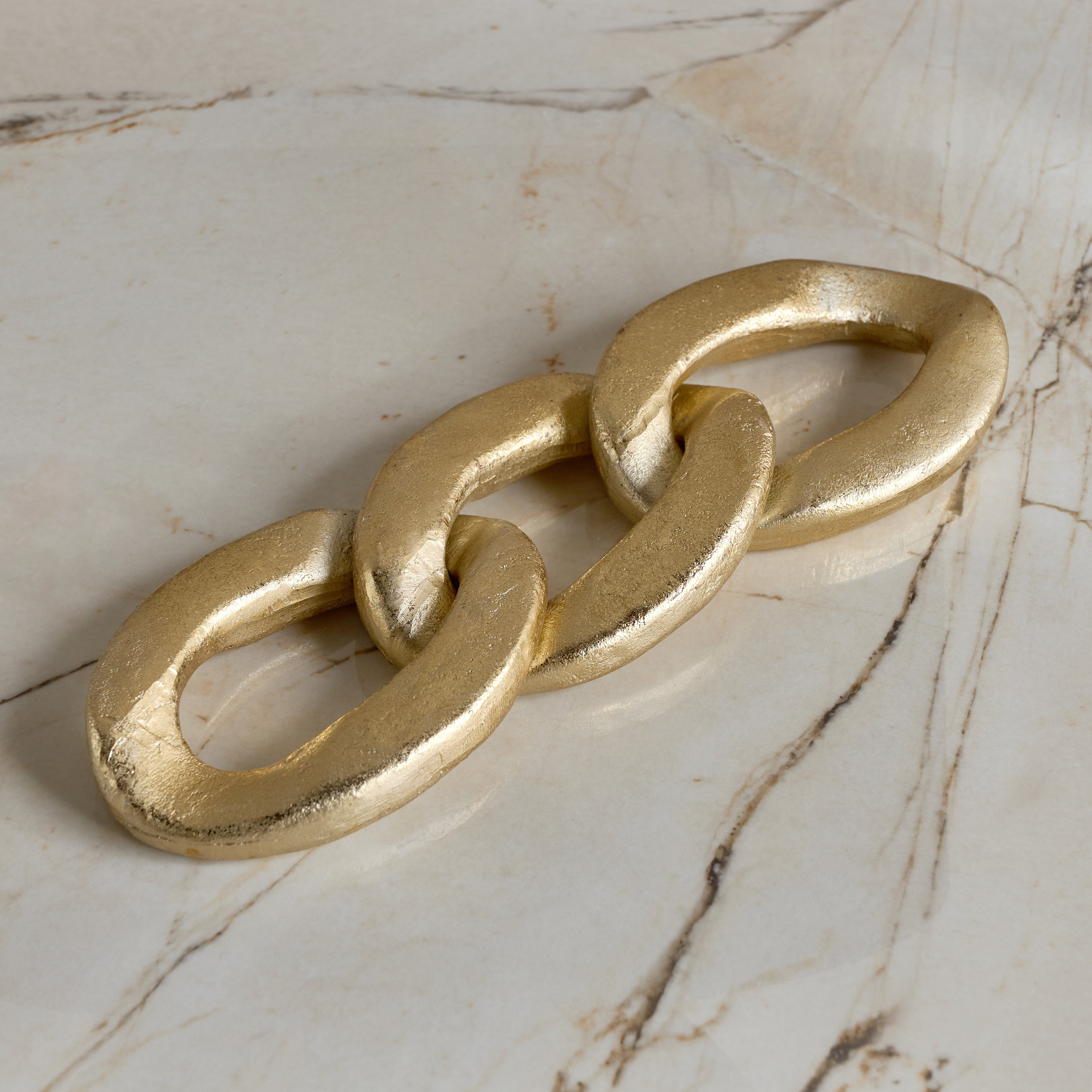 Luxe Karso Link Resin Decorative Accent - 31 cm-household-decor-decorativeobjectsandsculptures-image-1