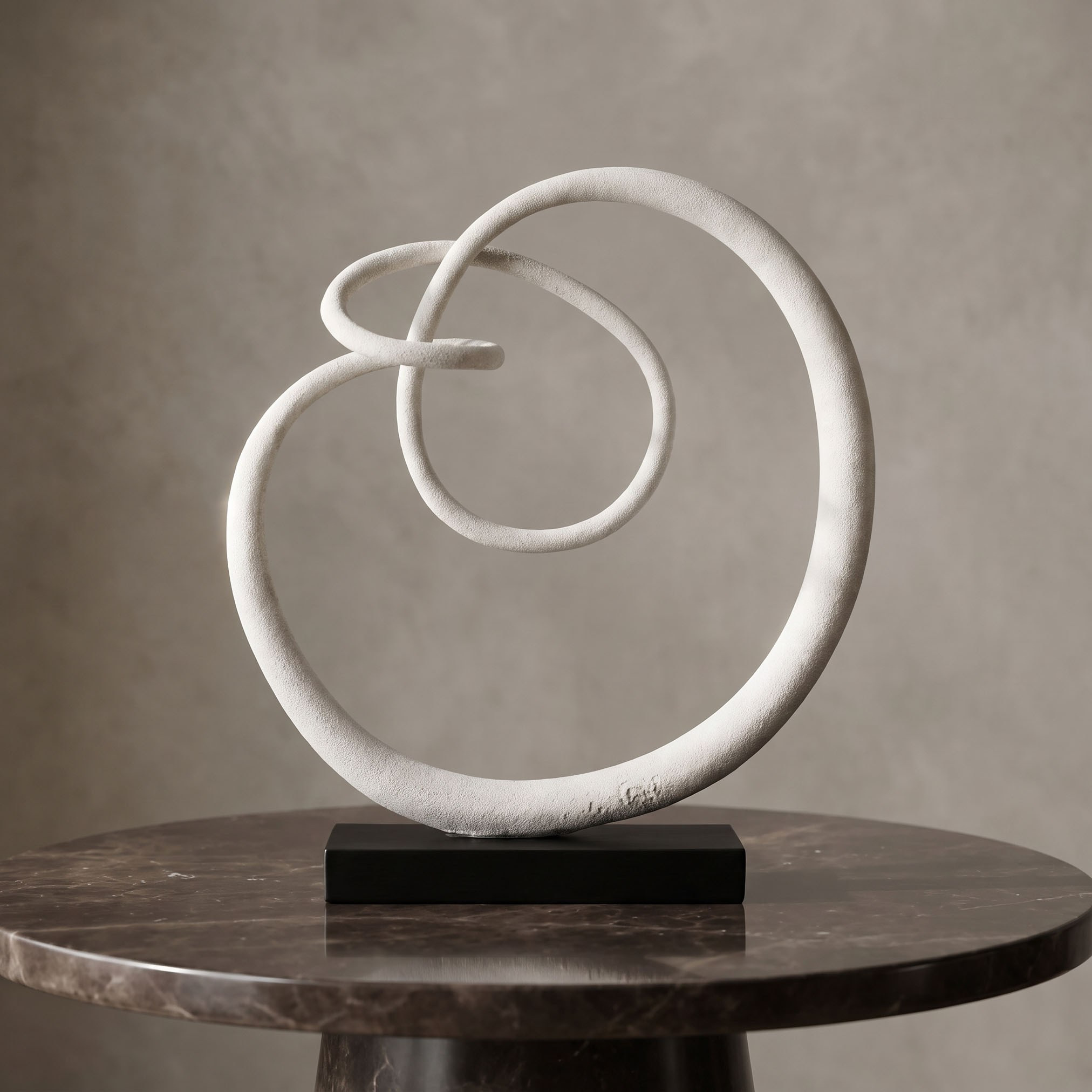 Loft Nizo Abstract Loop Resin Decorative Accent - 40 cm-household-decor-decorativeobjectsandsculptures-image-1