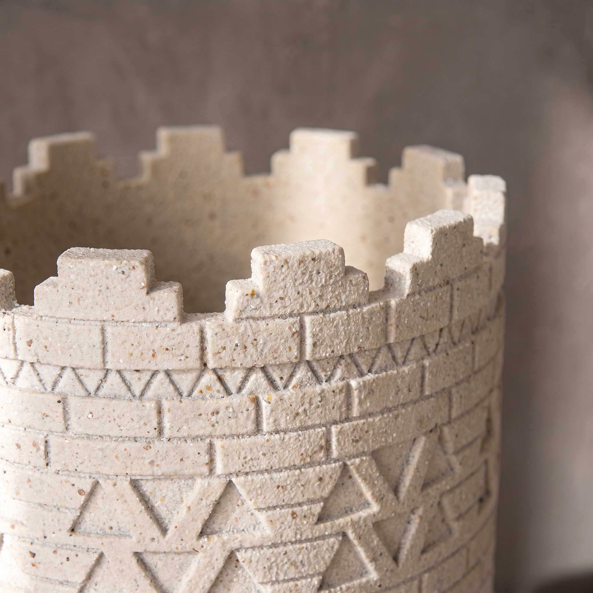 Madar-Nomad Sulaimani Resin Decorative Bin - 27 cm-household-decor-boxesandtrays-image-2
