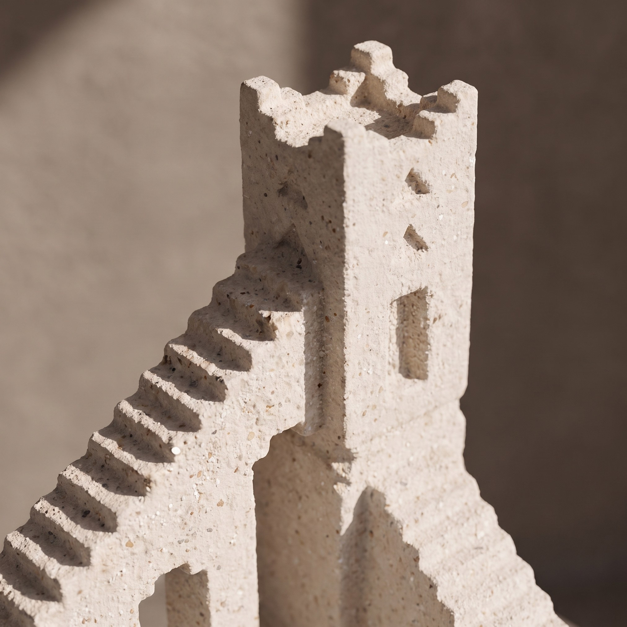 Madar-Nomad Sulaimani Resin Pillar Candleholder - 25 cm-household-decor-candleholdersandlanterns-image-3