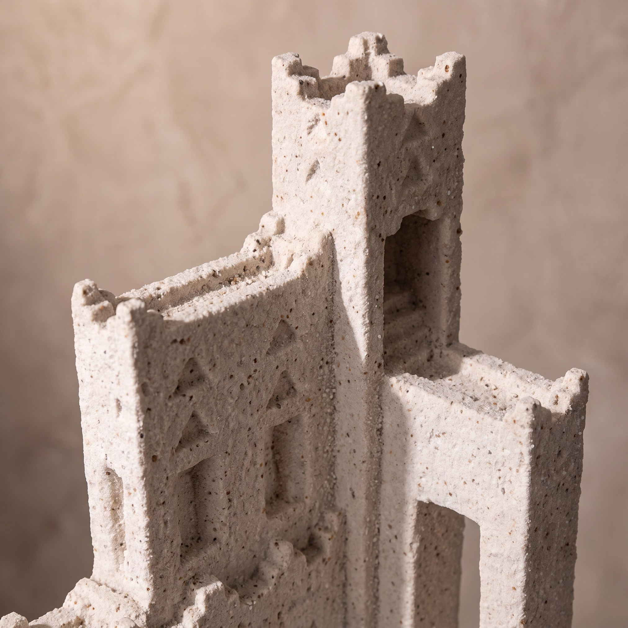 Madar-Nomad Sulaimani Resin Pillar Candleholder - 32 cm-household-decor-candleholdersandlanterns-image-3