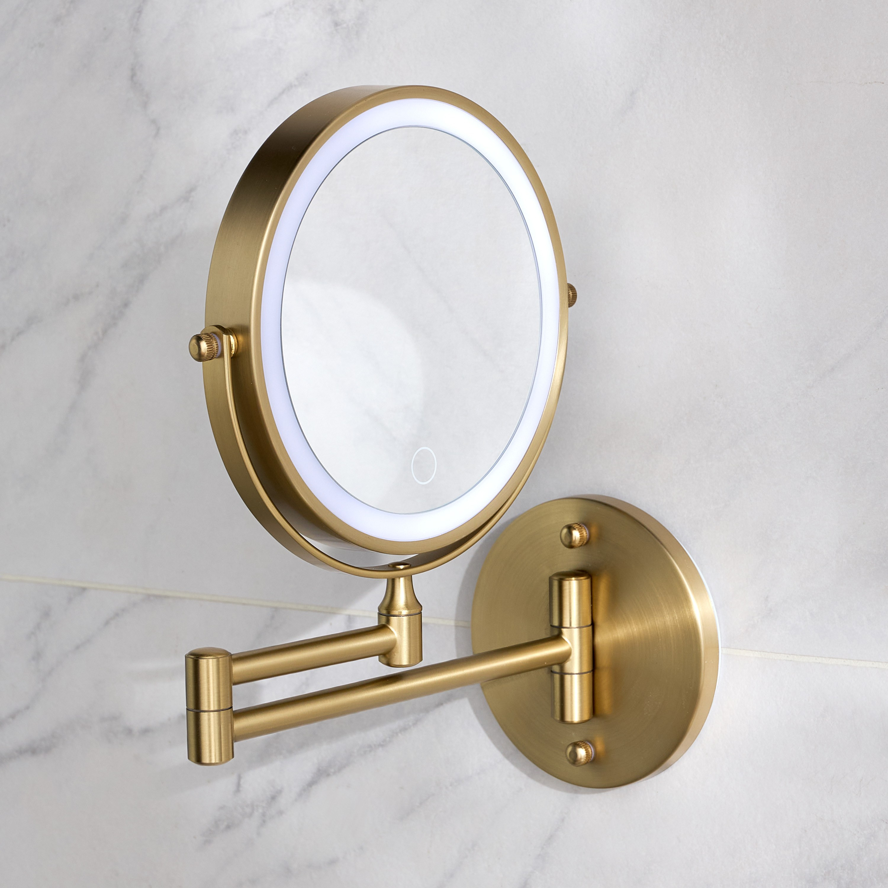 مرآة حائط - جينا - 29 سم-household-storage-cosmeticorganizing-makeupmirrors-image-2