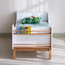 Adrian Toddler Bed with Shelf Storage - 70x140 cm-baby-nursery-furniture-cribsandbeds-beds-image-2