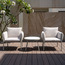 طقم جلسة خارجية مقعدين مع طاولة - لينون-furniture-outdoor-sofasandchairs-image-7
