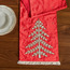 Christmas Tree Embroidery Table Runner - 33x180 cm-household-christmas-decorandtableware-tableware-image-1