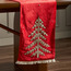 Christmas Tree Embroidery Table Runner - 33x180 cm-household-christmas-decorandtableware-tableware-image-2
