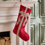 Bow Stocking - 20x55 cm-household-christmas-decorandtableware-decoraccessories-image-1