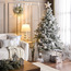 مخروط ديكوري ليد بتصميم شجرة كريسماس - 40 سم-household-christmas-decorandtableware-lighting-image-2