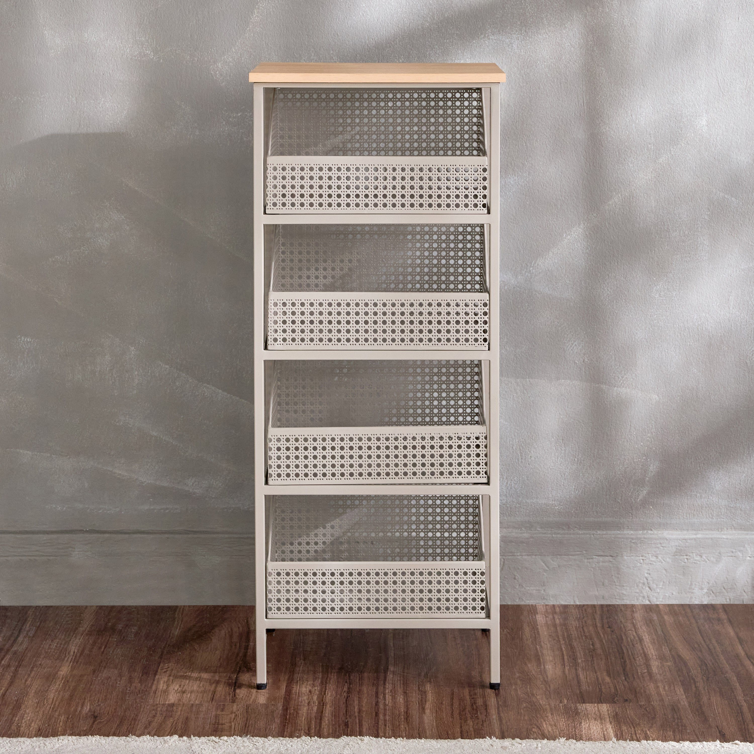 Ricky 4-Tier Storage Rack - 28x34 cm-household-storage-storagesolutions-storageracks-image-2