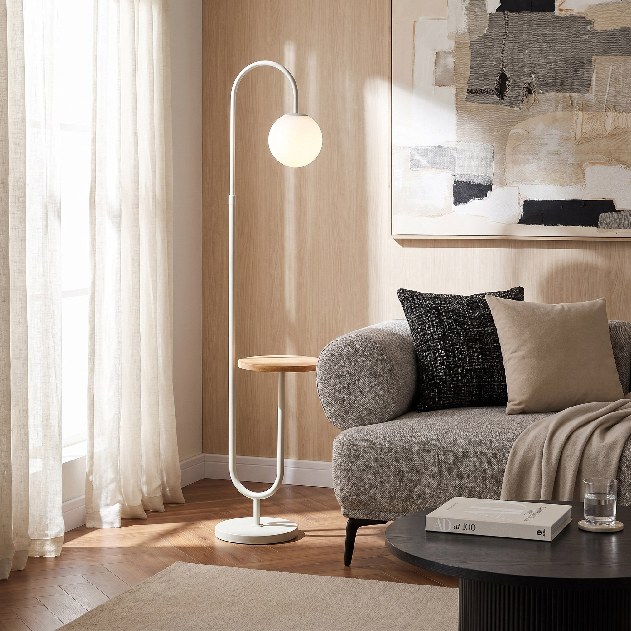 مصباح أرضية معدن - رباب - 160 سم-household-lighting-tableanddesklamps-image-5