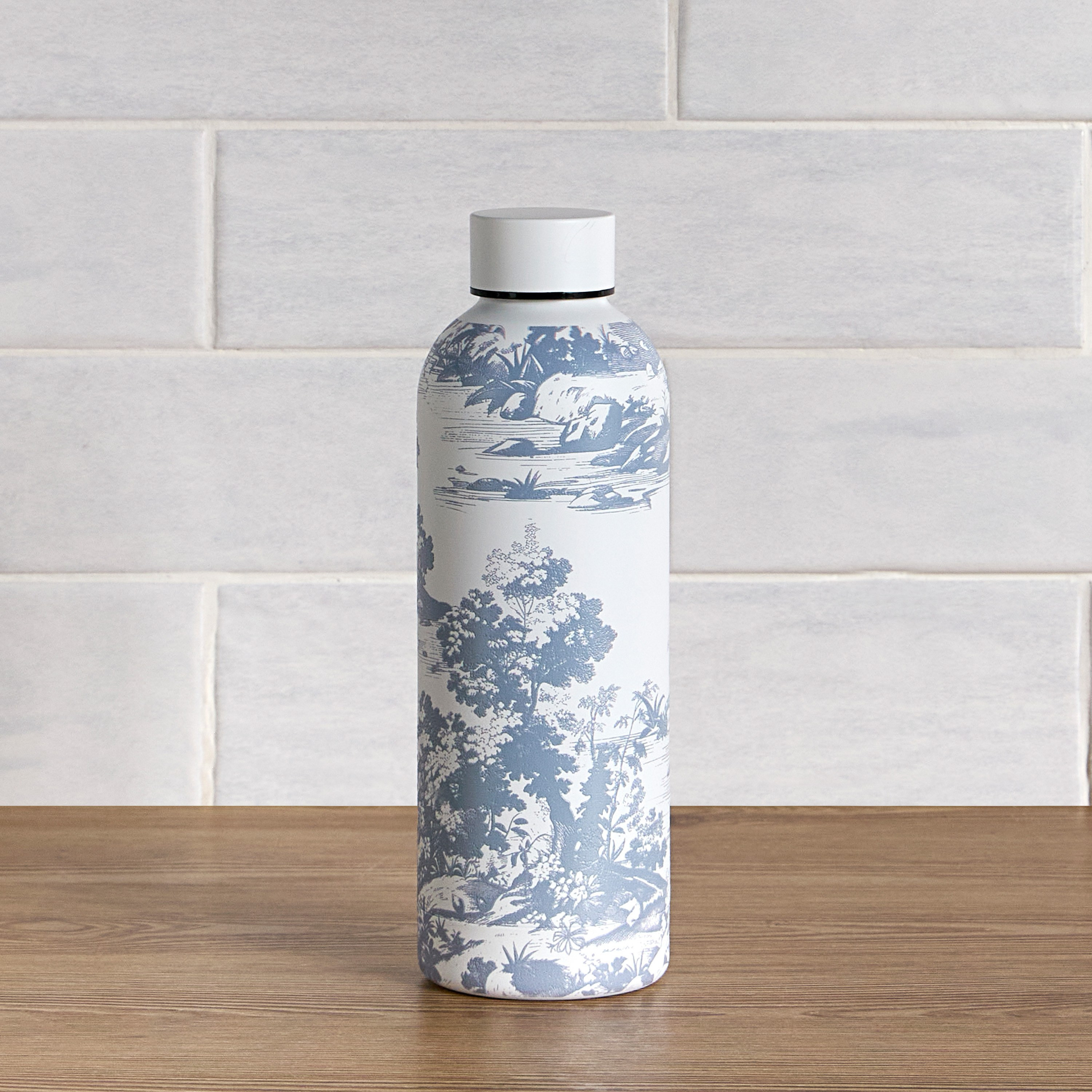 Botanique Stainless Steel Water Bottle - 500 ml-household-dining-drinkserveware-bottles-image-1