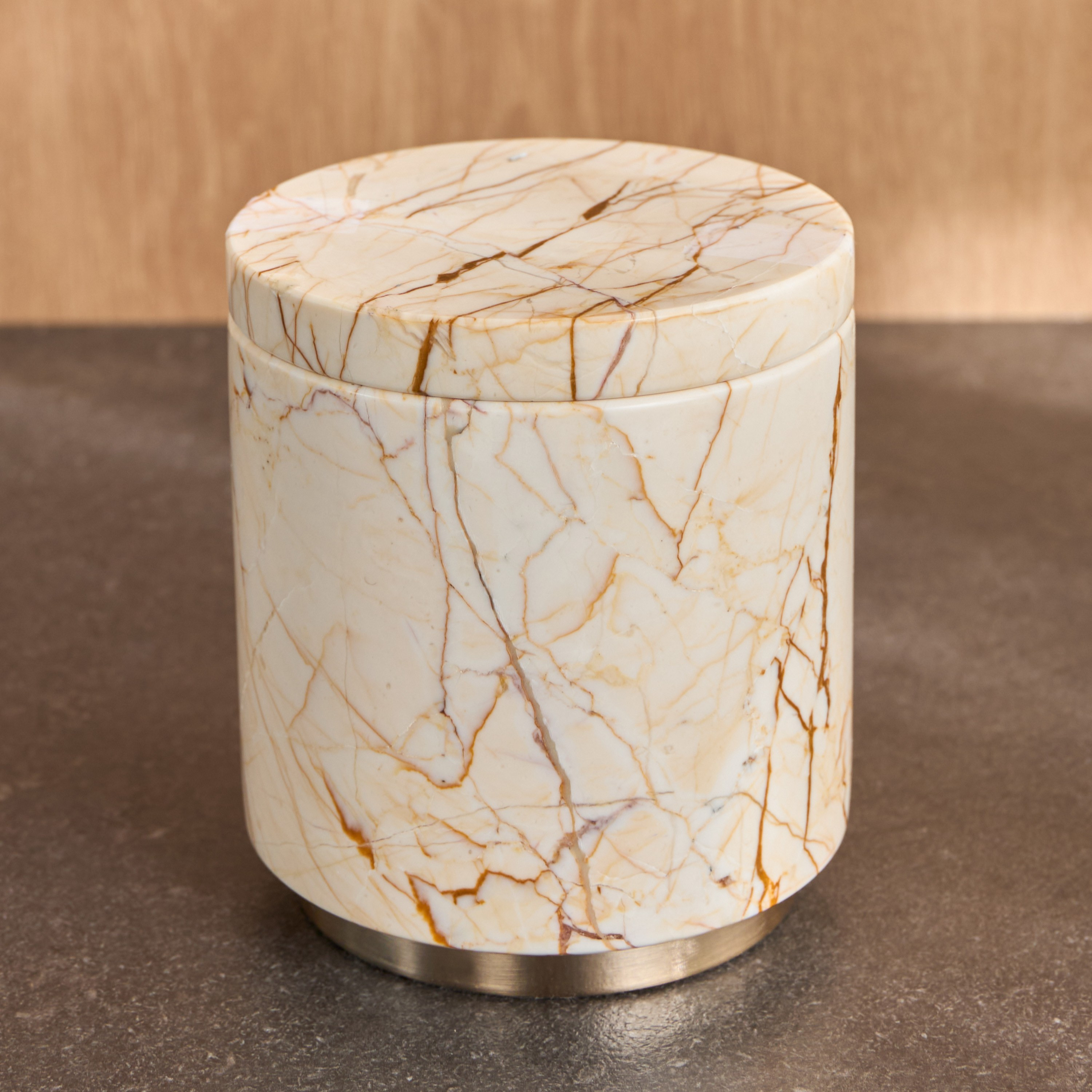 Noctis Sofita Cotton Jar-household-bathandlaundry-bathaccessories-tissueboxesandcottonjars-image-1