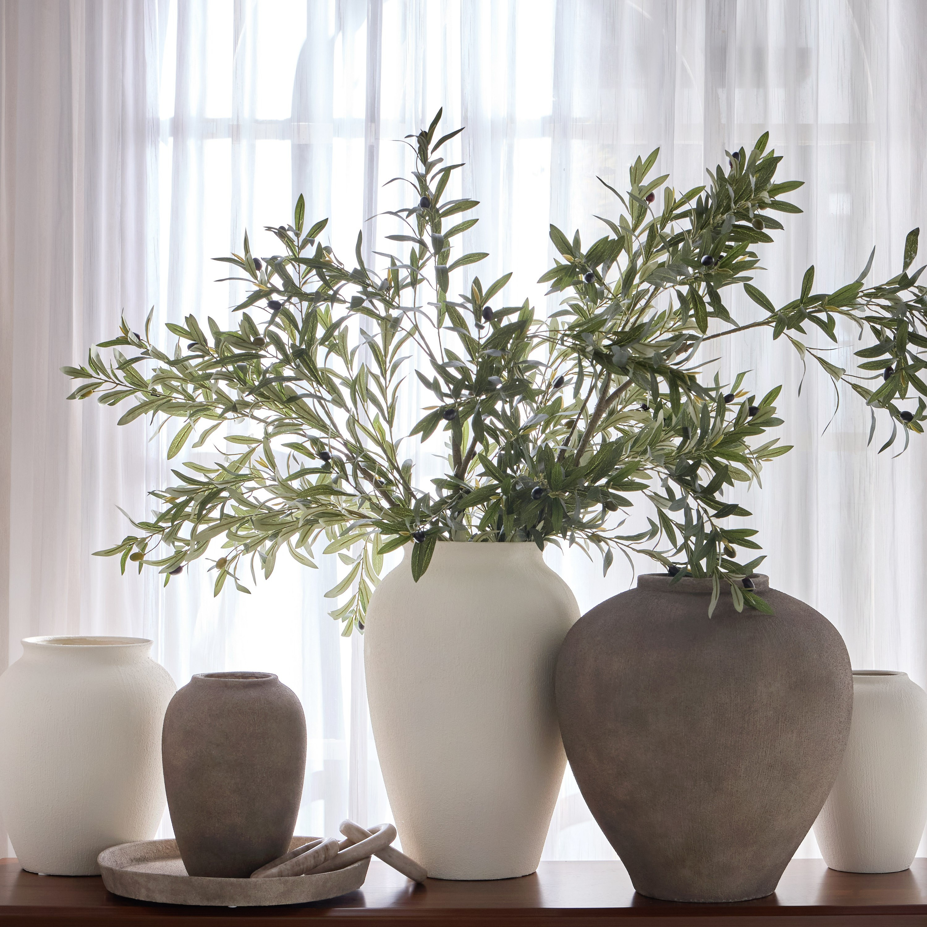 Botaniqu Nomad Ceramic Vase - 50 cm-household-decor-vasesandbowls-image-3