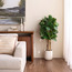 شجرة فيدل في إناء زرع - أوربانو بلانك - 120 سم-household-gardenandoutdoor-trees-image-1