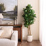 شجرة فيدل في إناء زرع - أوربانو بلانك - 183 سم-household-gardenandoutdoor-trees-image-1