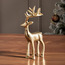 Winter Wonderland Metal Reindeer Sculpture - 8x25 cm-household-christmas-decorandtableware-decoraccessories-image-1