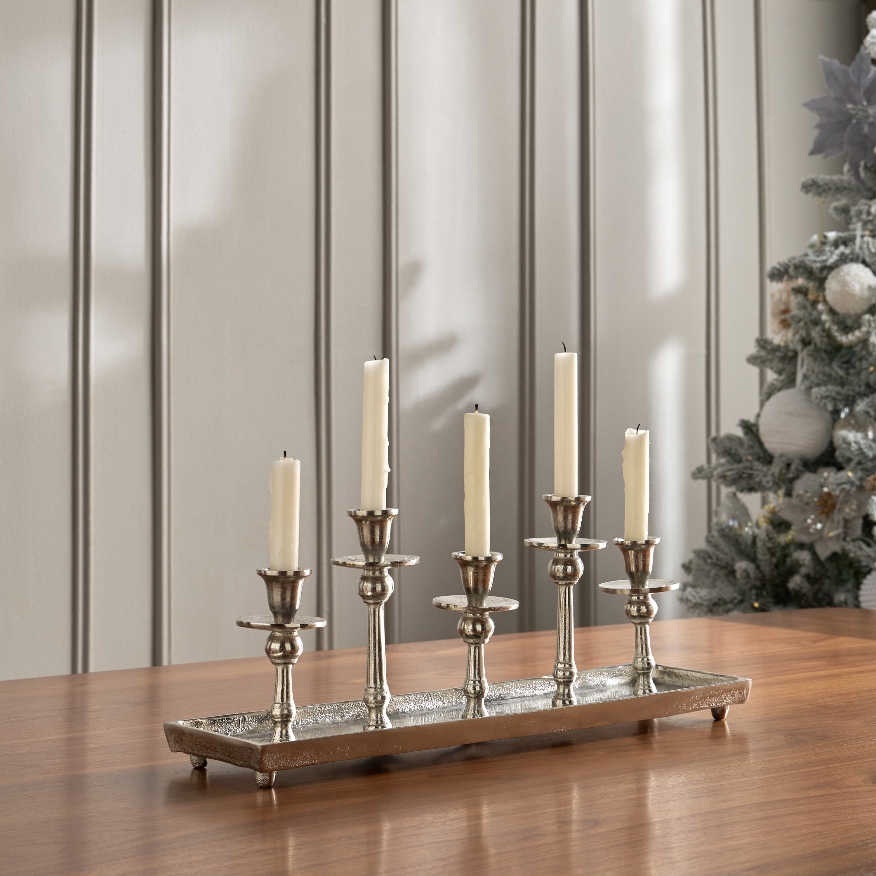 Loft Giulia Metal 5-Taper Candleholder-household-decor-candleholdersandlanterns-image-1