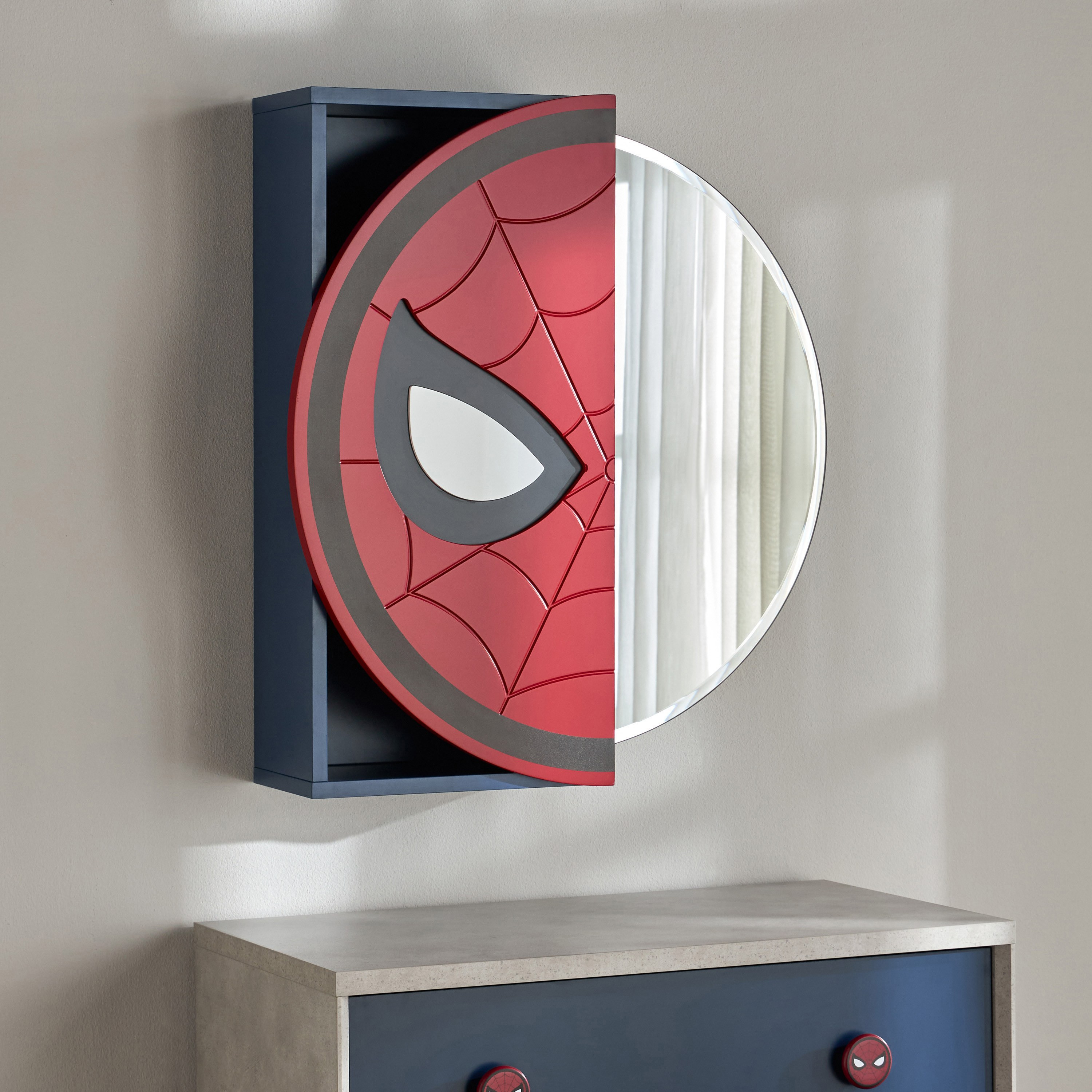 Marvel Spider-Man Mirror with Storage