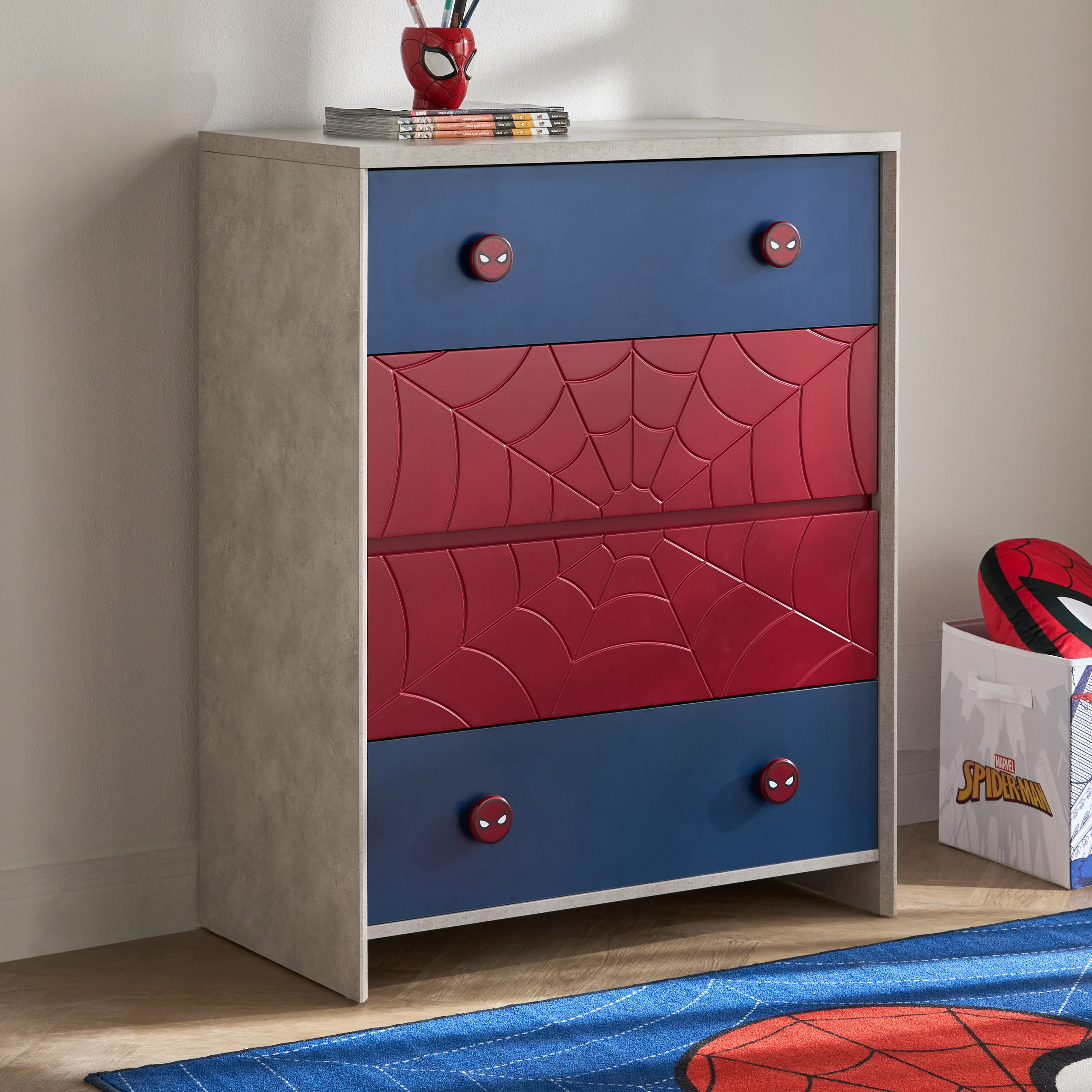 Marvel Spider-Man Chest of 4-Drawers