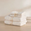 طقم 2 منشفة يد قطن تركي 550 غ/م² بتصميم رخامي - نوكتيس - 50x90 سم-household-bathandlaundry-bathlinen-towels-image-2