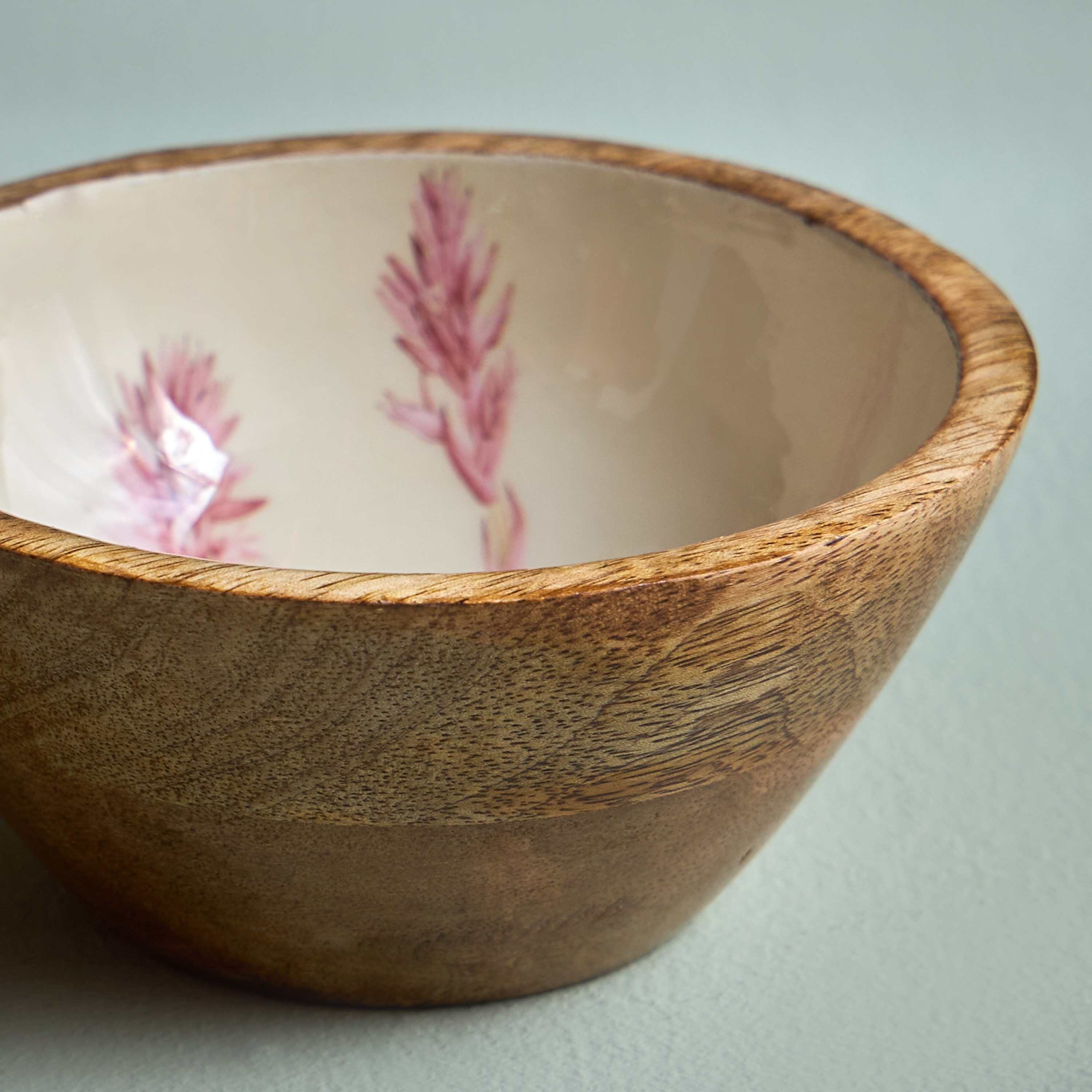 وعاء تقديم خشبي - بوتانيكال - 12 سم-household-dining-dinnerware-bowls-image-2