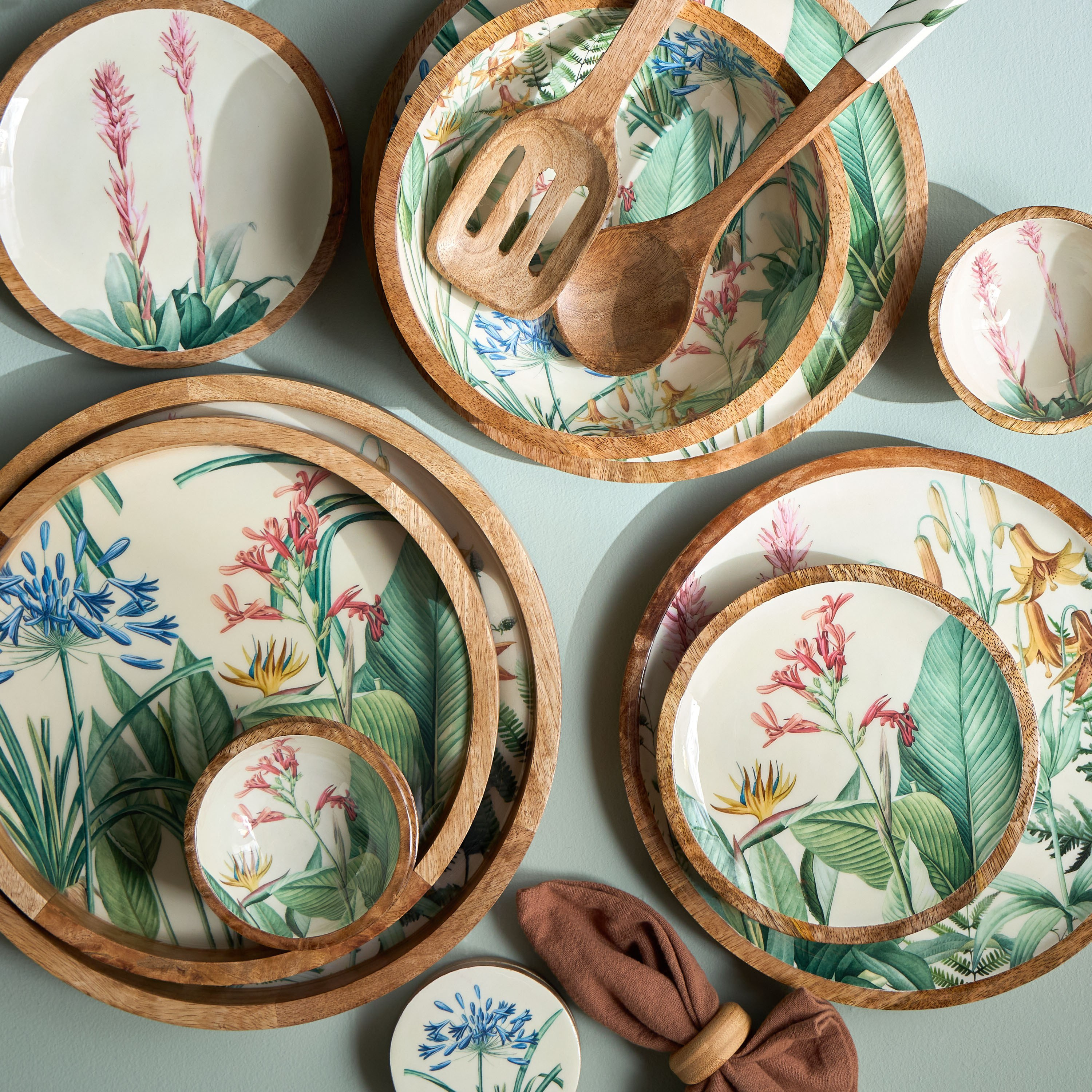 صحن تقديم خشبي - بوتانيكال-household-dining-serveware-servingplatters-image-3