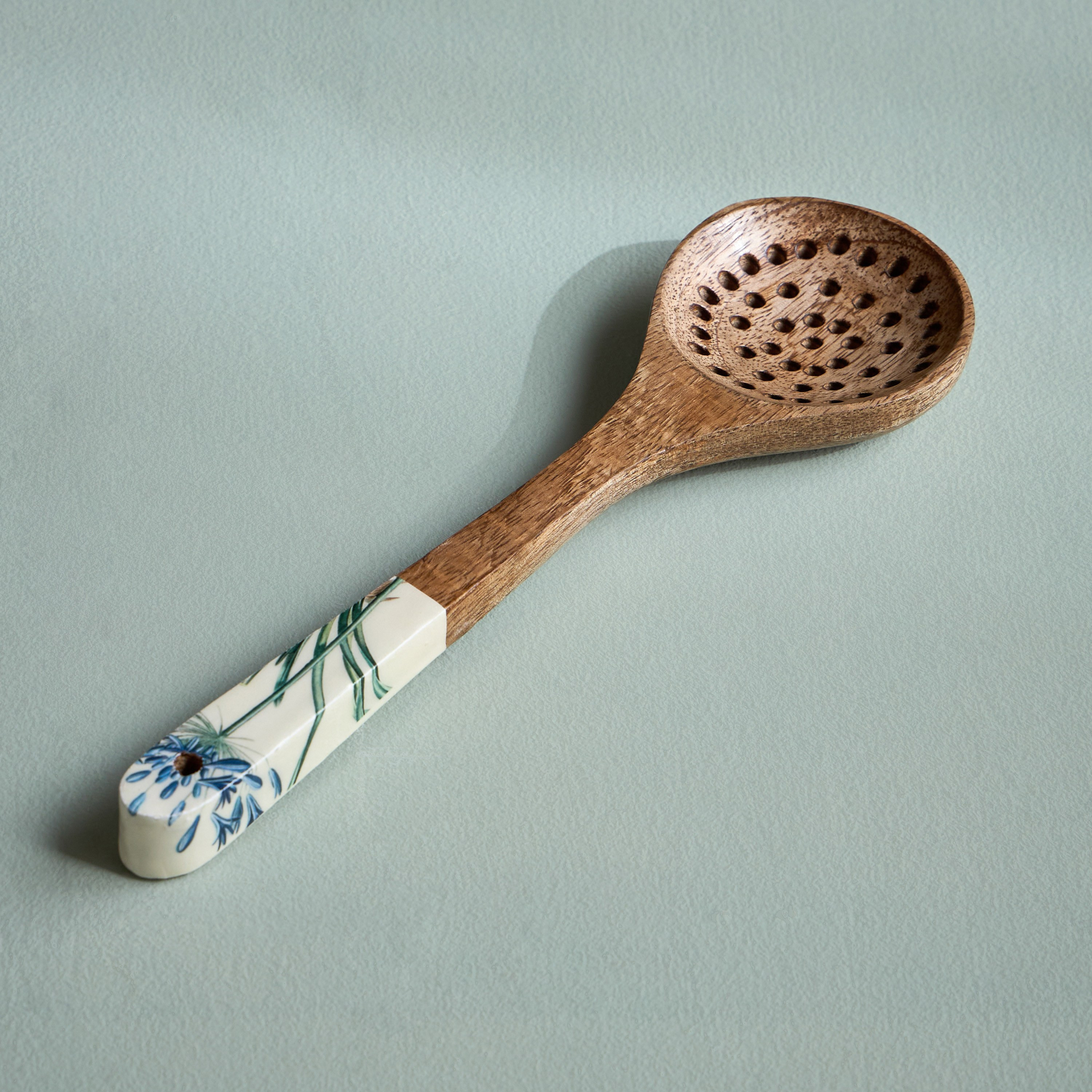 Botanical Agapanthus Strainer Spoon