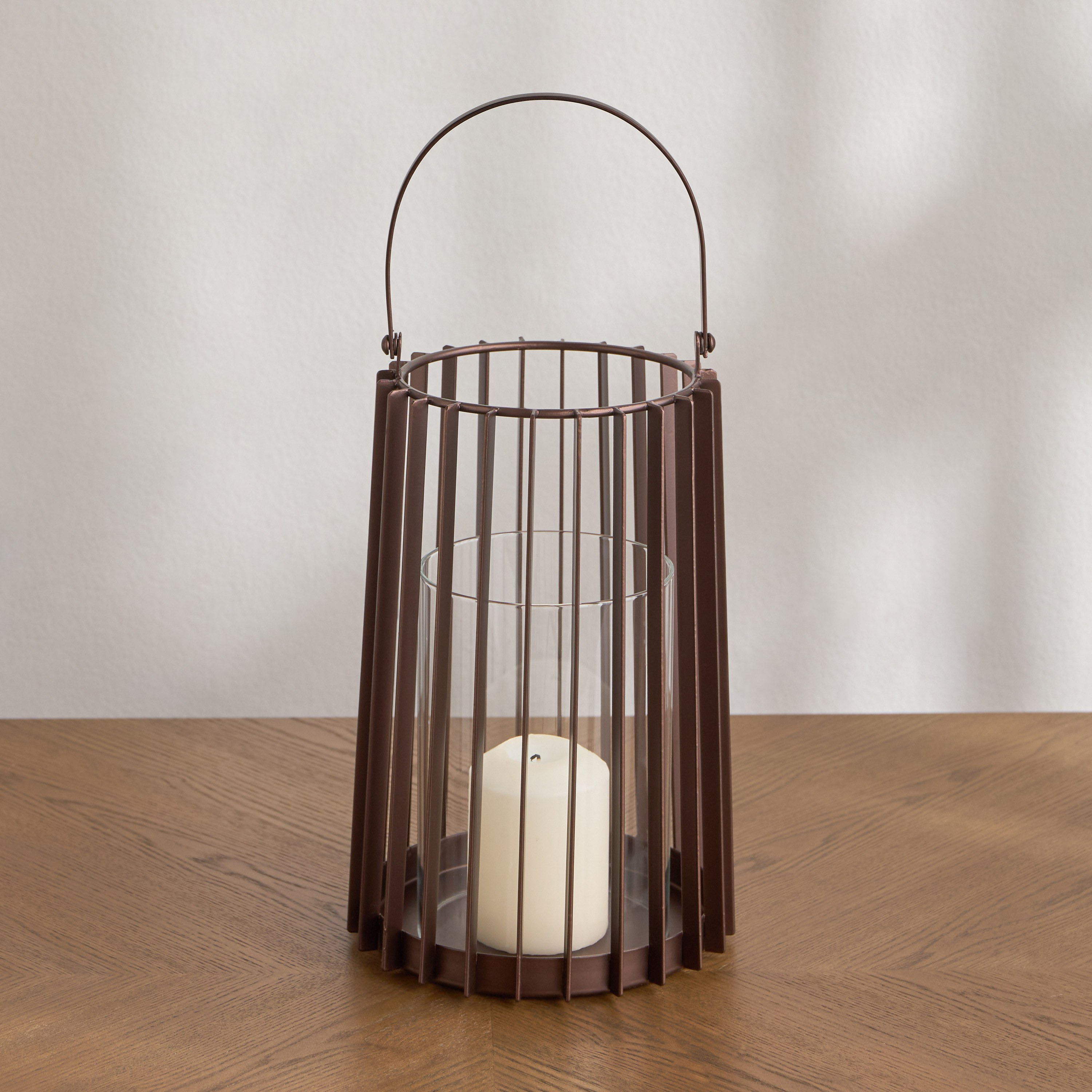 فانوس معدني مضلع - مونوليث لوكس -40 سم-household-decor-candleholdersandlanterns-image-1