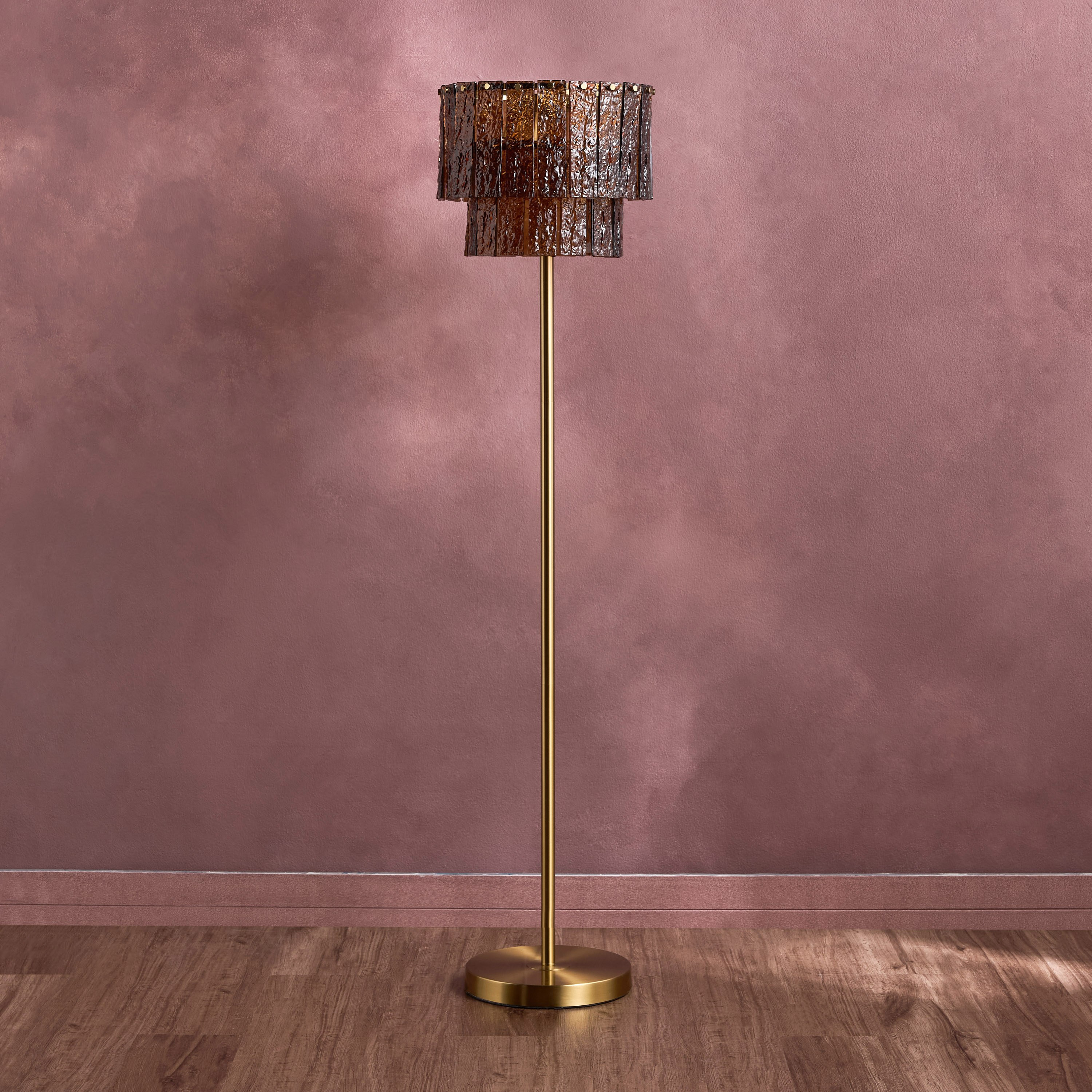 مصباح أرضي زجاجي - نوكتيس ماجي - 160 سم-household-lighting-floorlamps-image-1