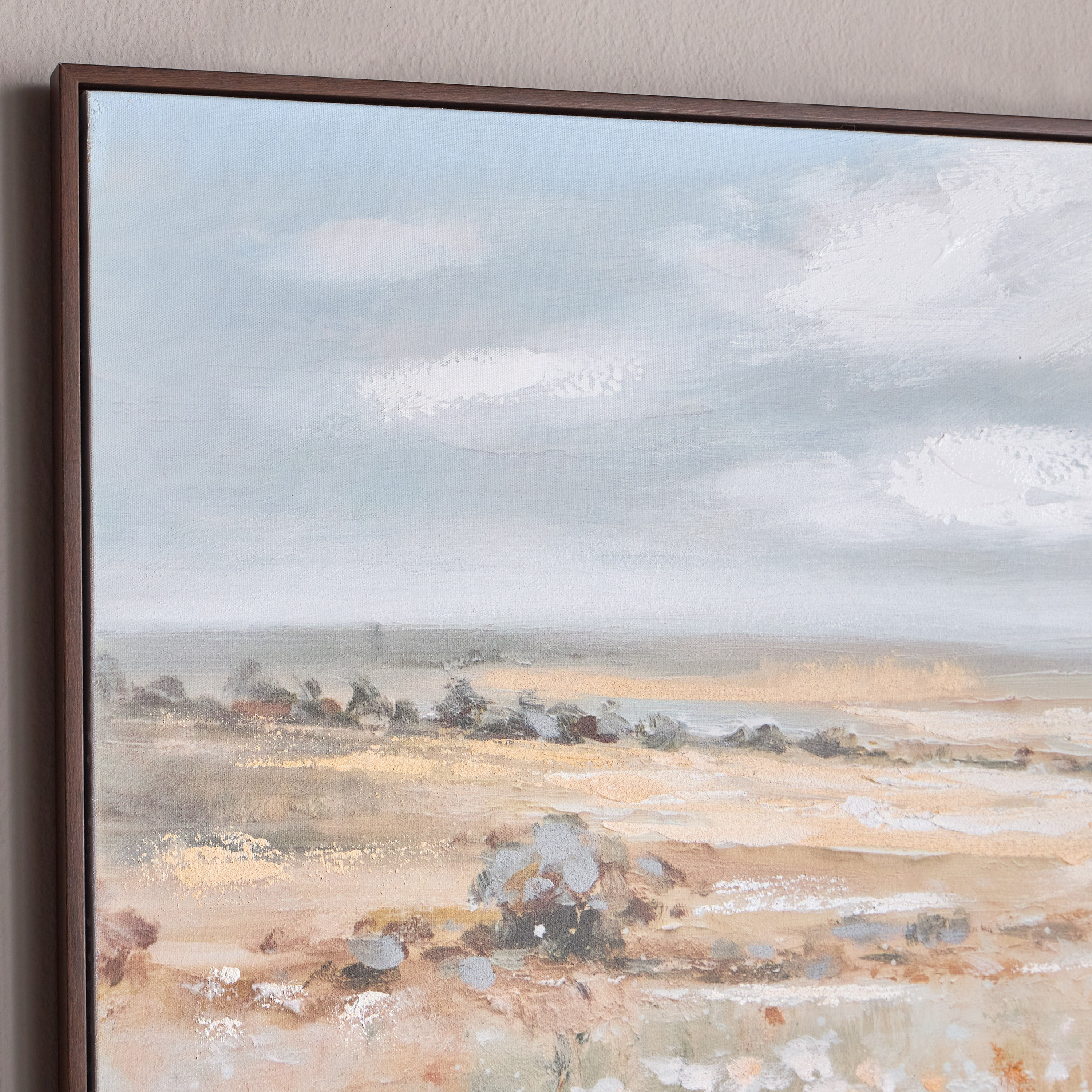 لوحة كانفاس مؤطرة بألوان زيتية - فلورينا - 120x80 سم-household-walldecorandmirrors-wallart-image-2