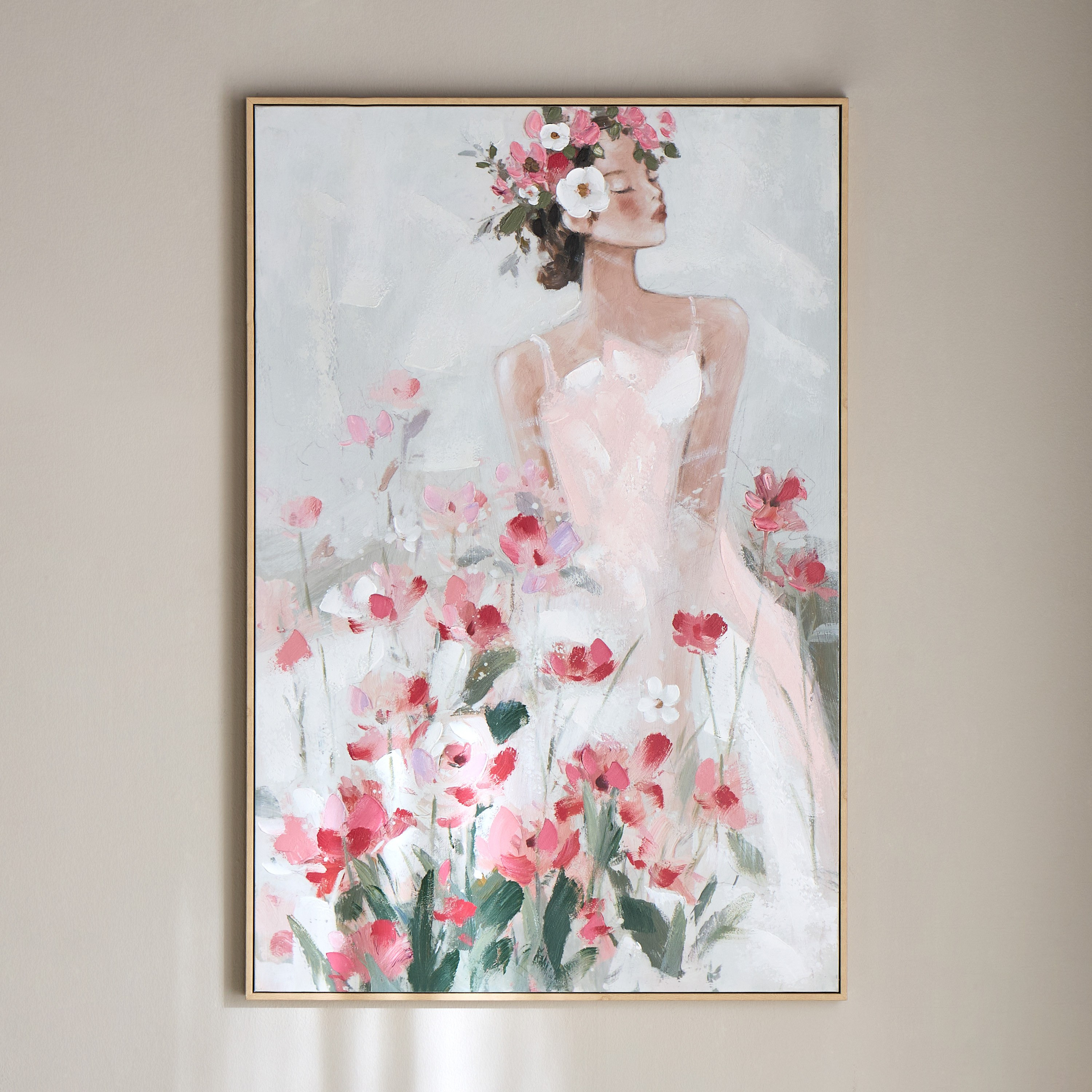 لوحة جدارية كانفاس مؤطرة كاليشي - 80x120 سم-household-walldecorandmirrors-wallart-image-1
