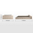 Vogue Super King Modular Bed Base - 200x200 cm-furniture-modular-modularbeds-vogue-image-12