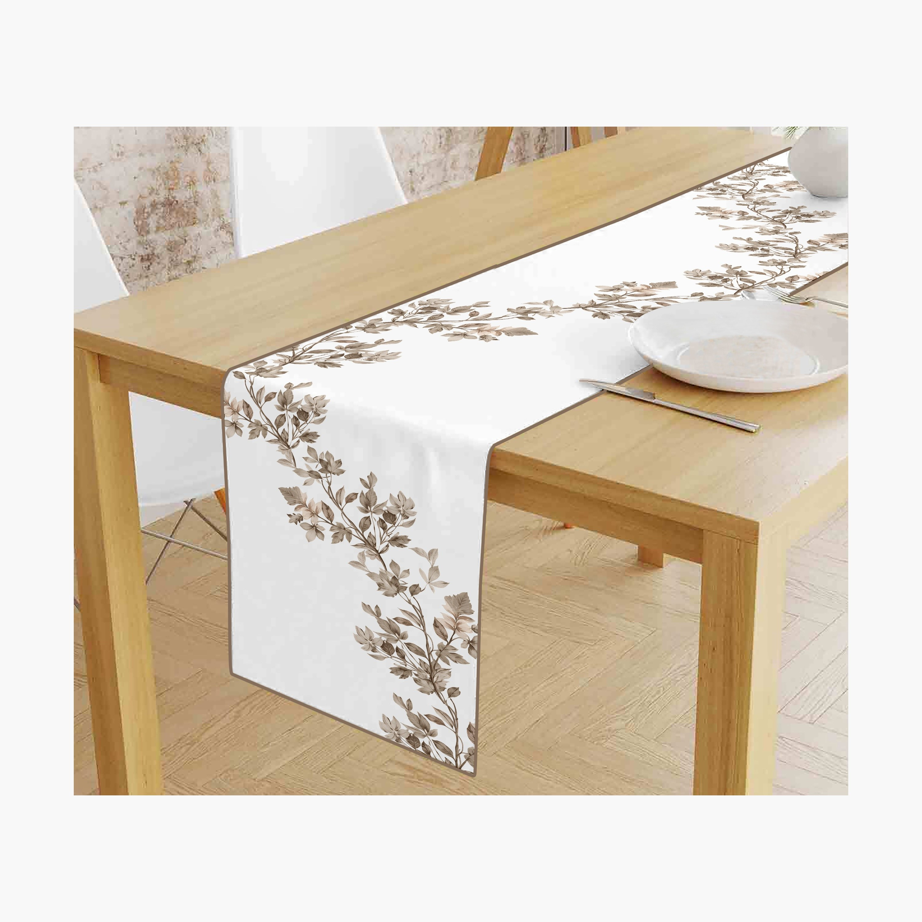 مفرش طاولة - ماريجولد - 34x180 سم-household-dining-tablelinen-runnersandtablecovers-image-2