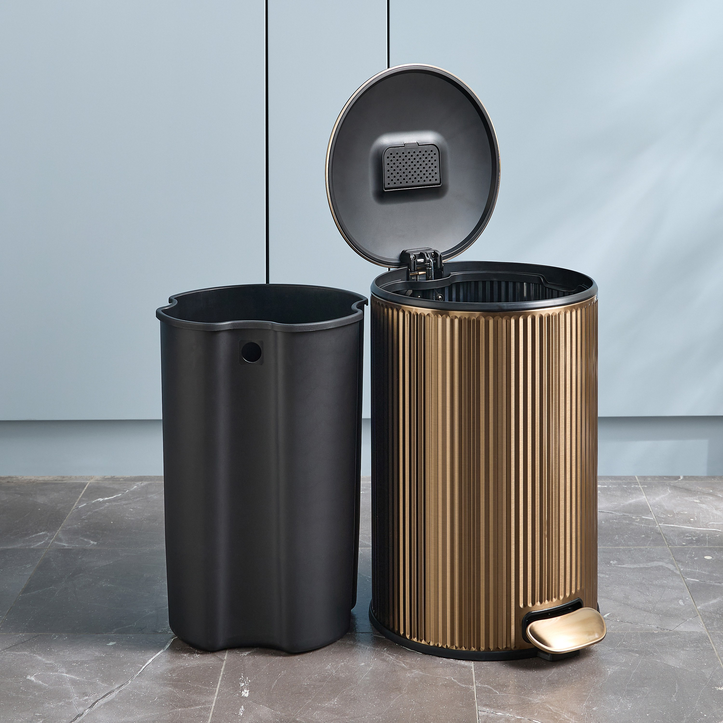 سلة نفايات بدواسة - نوكتيس - 20 لتر-household-bathandlaundry-wastebinsandaccessories-image-2