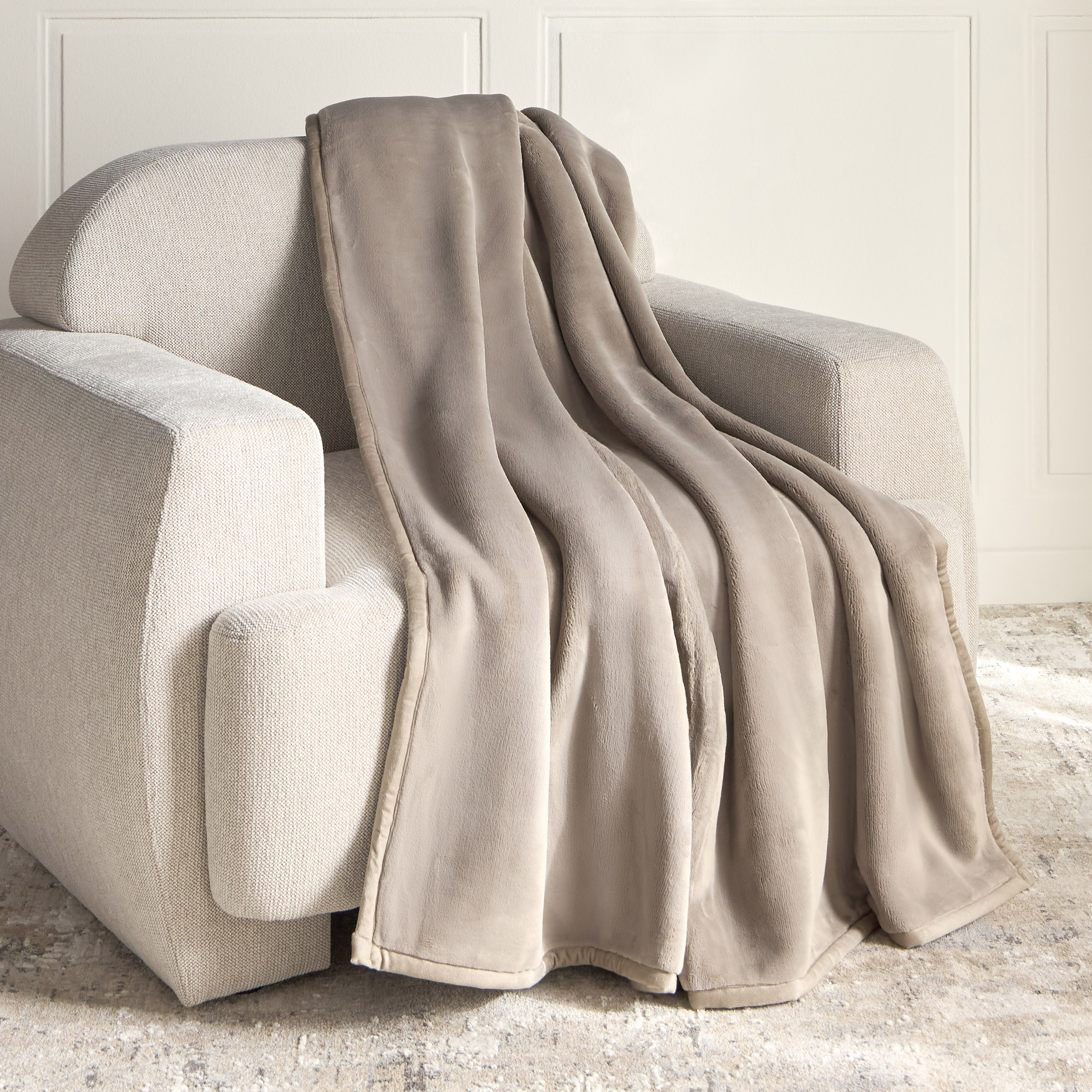 بطانية فلانيل - كوكو - 200x240 سم-household-bedding-blankets-image-1