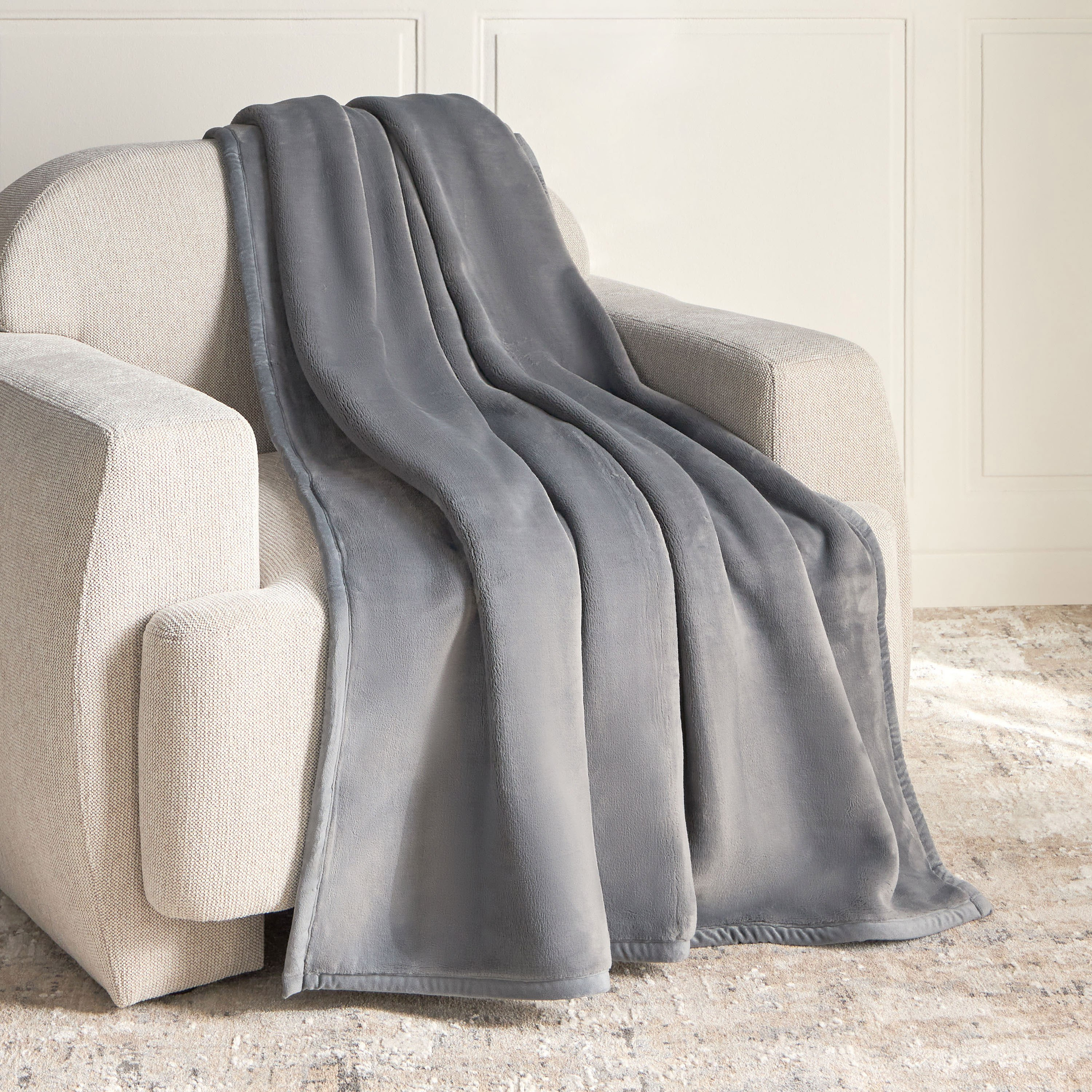 بطانية فلانيل - كوكو - 200x240 سم-household-bedding-blankets-image-1