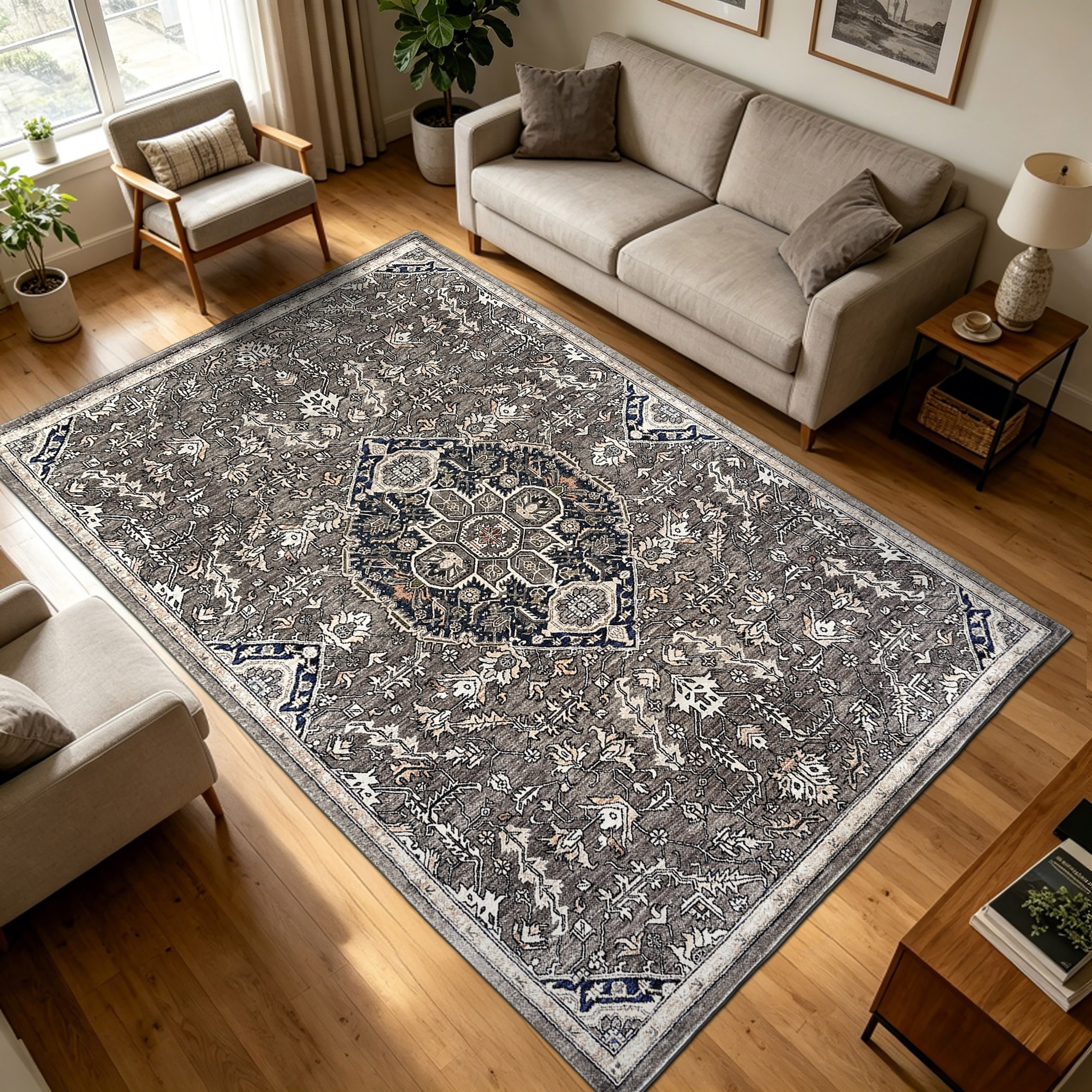 Aviora Rug - 160x230 cm-household-rugsandcarpets-rugs-image-1