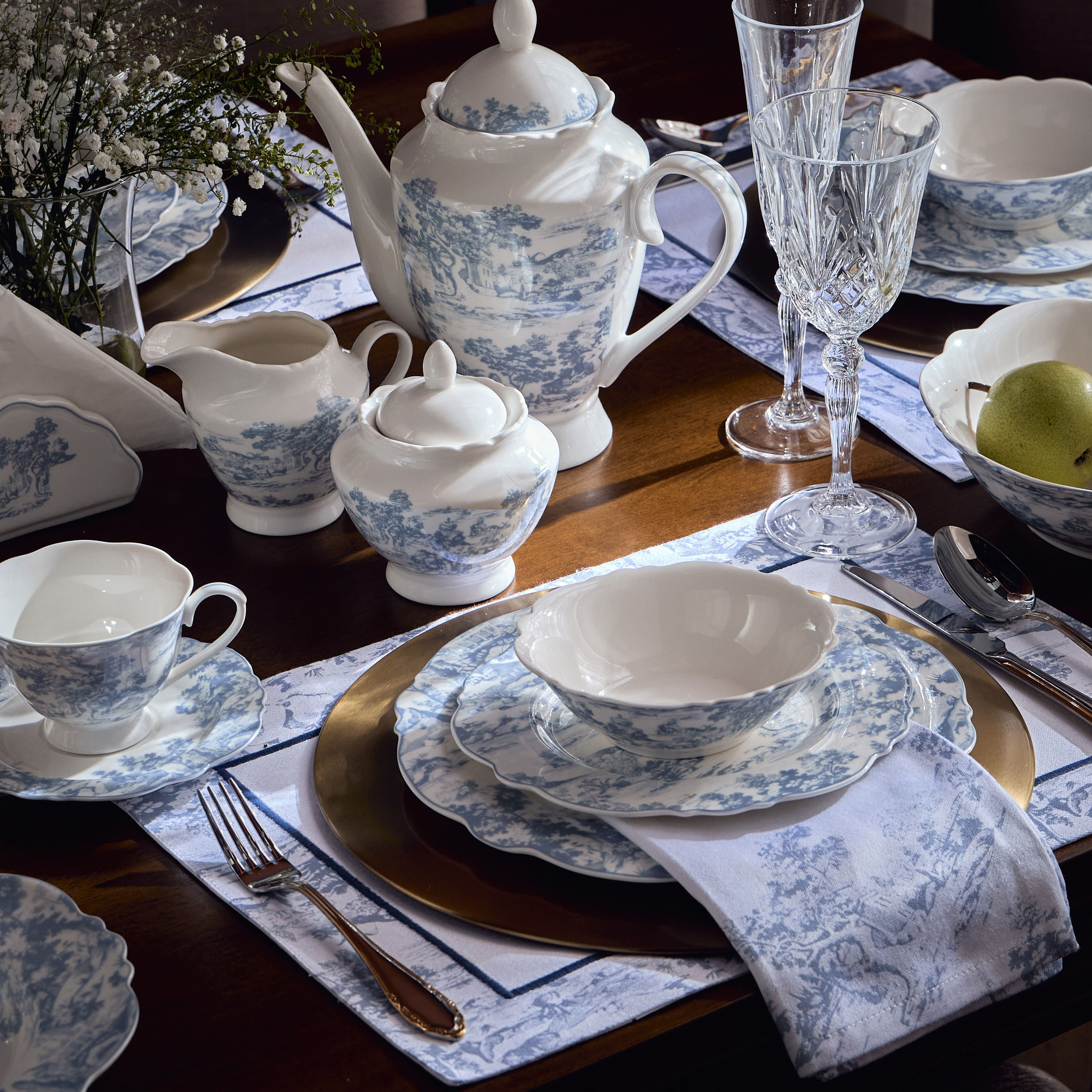 وعاء سكر من الخزف الصيني الجديد - بوتانيك - 370 مل-household-dining-teaandcoffee-teaandcoffeeaccessories-image-3