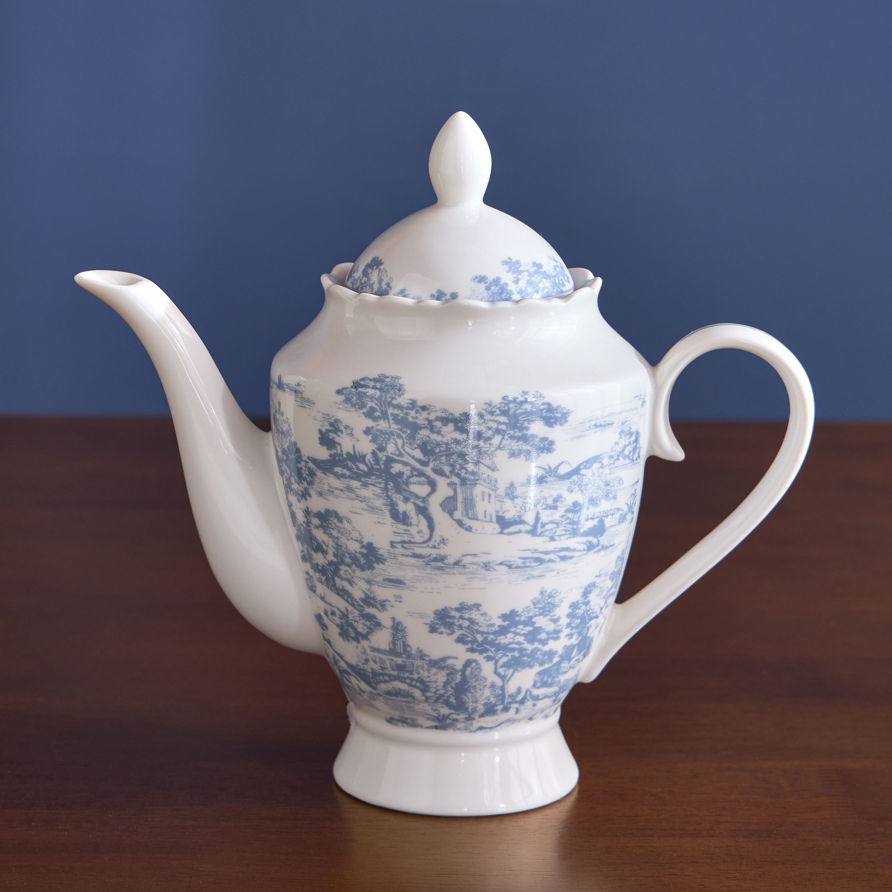 Botanique New Bone China Teapot - 1.2 L-household-dining-teaandcoffee-vacuumflaskscoffeeandteapots-image-1