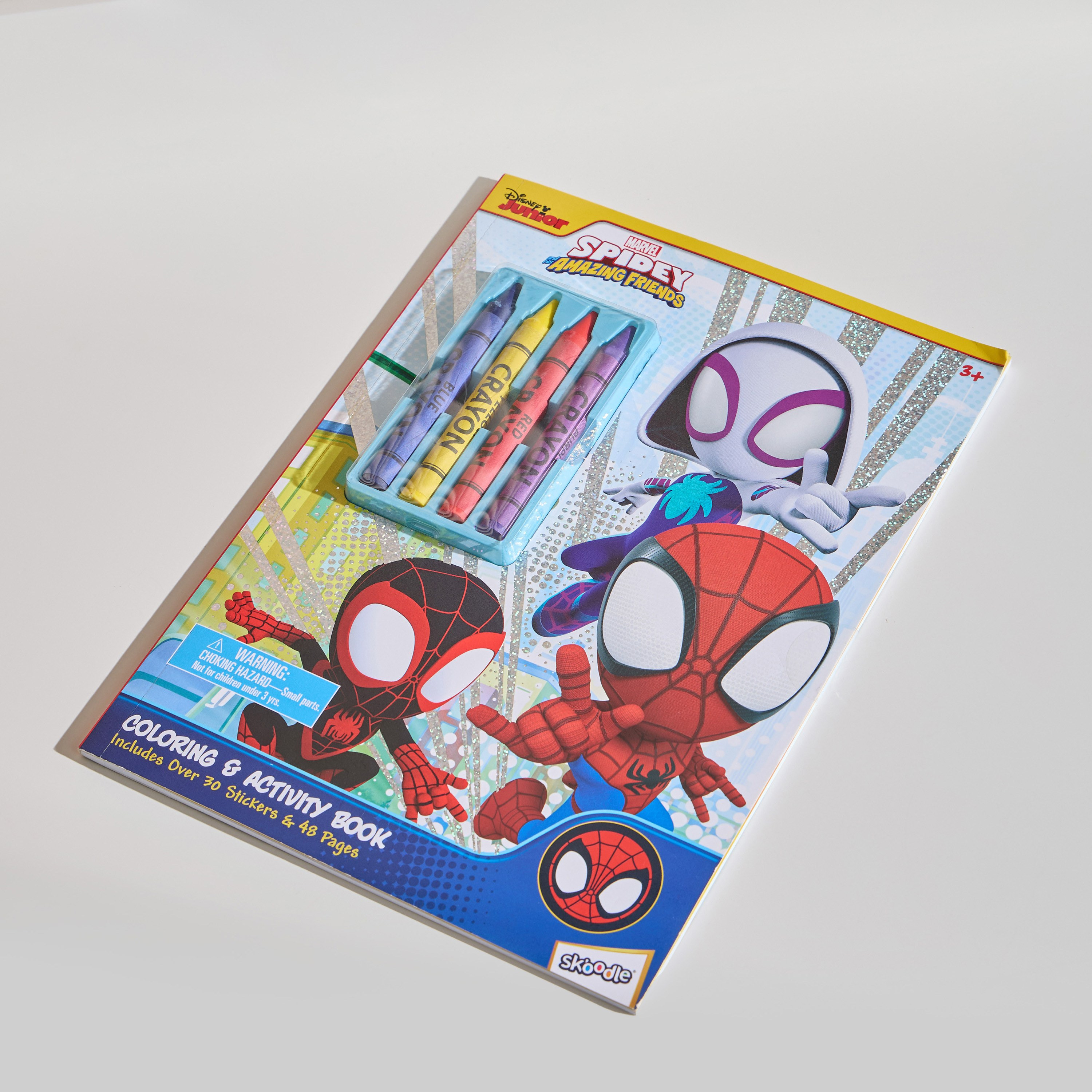 Spidey Activity Book with Crayons