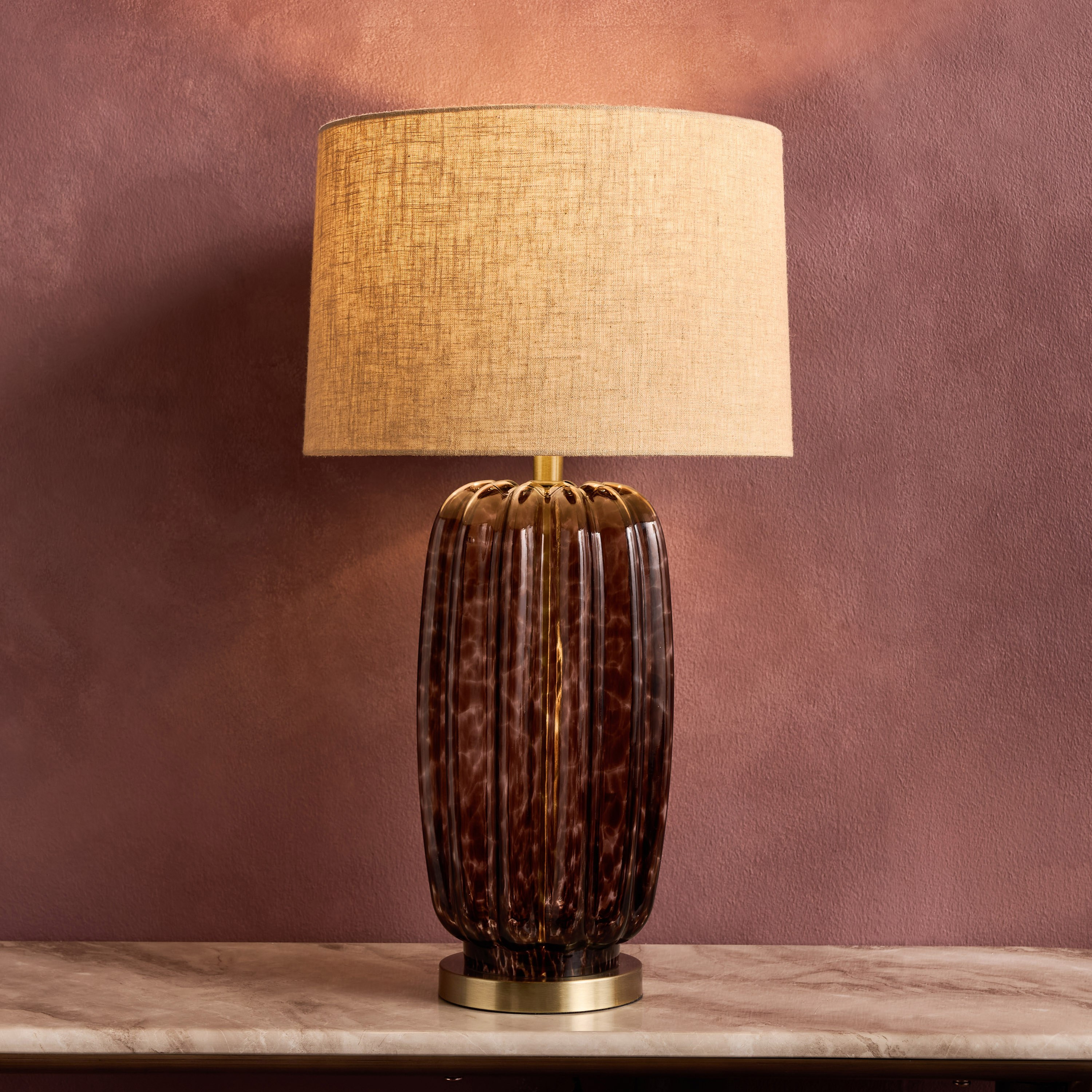 Noctis Saffira Glass Table Lamp - 71 cm-household-lighting-tableanddesklamps-image-2