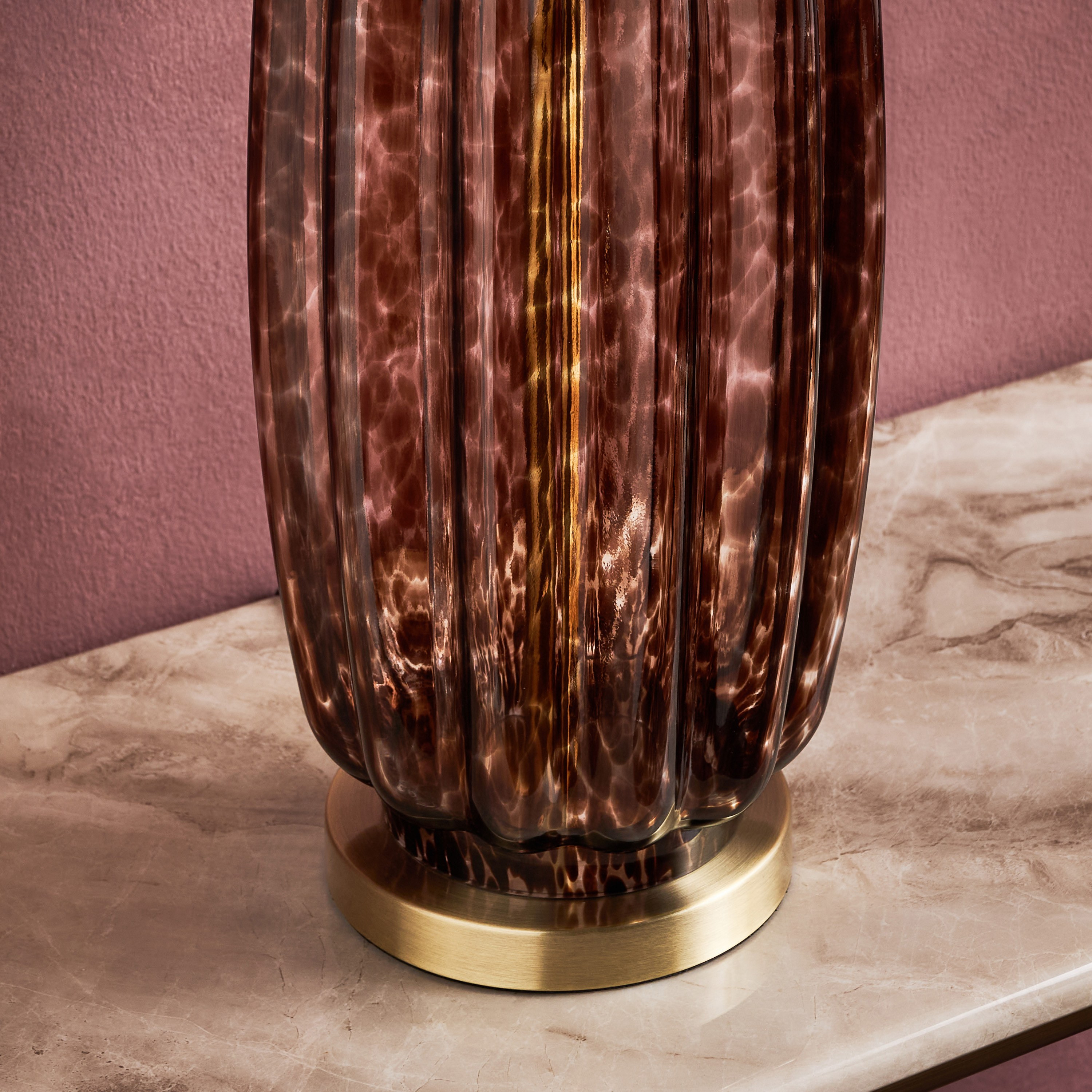 Noctis Saffira Glass Table Lamp - 71 cm-household-lighting-tableanddesklamps-image-3